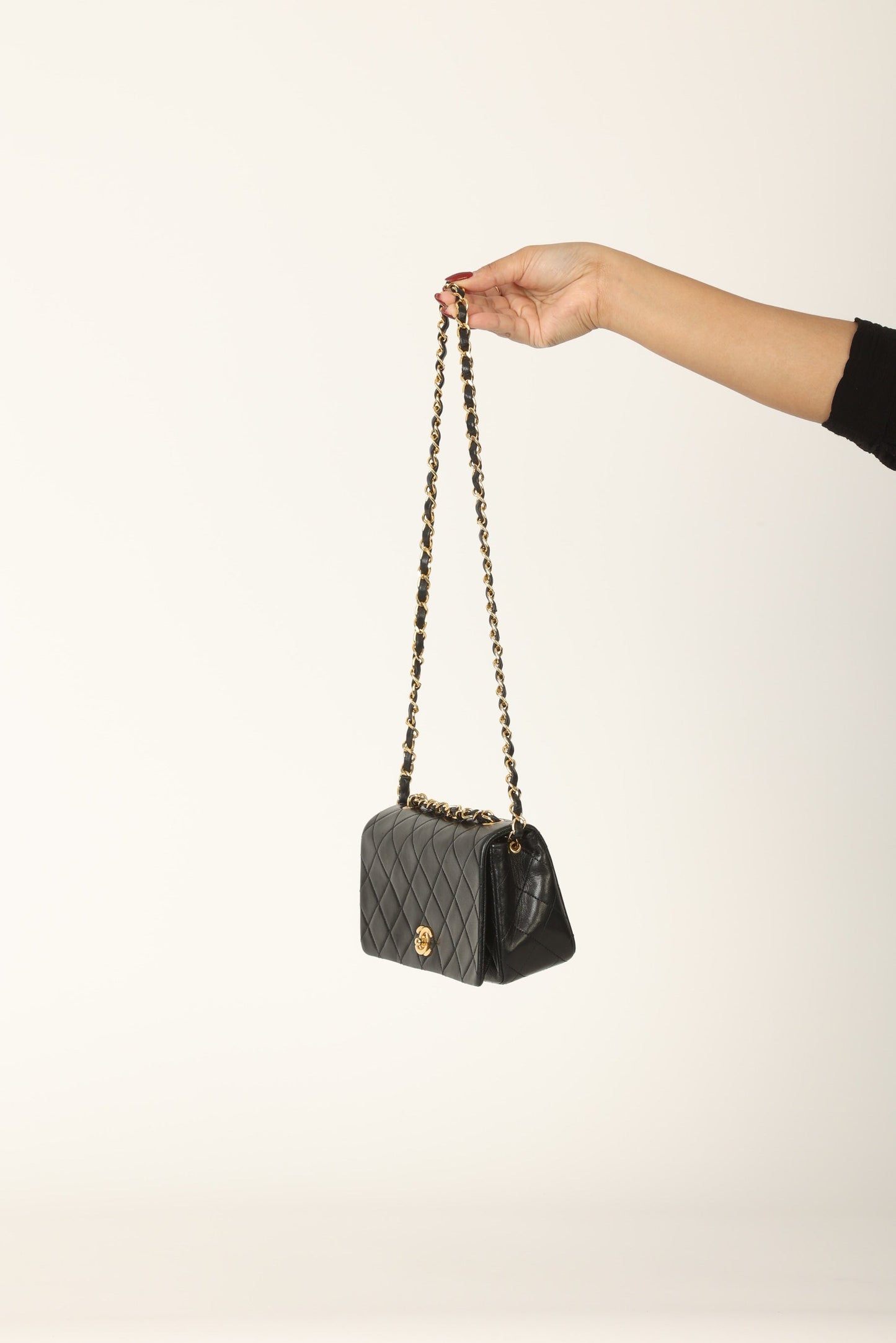 Chanel 1989 Lambskin Mini Full Flap