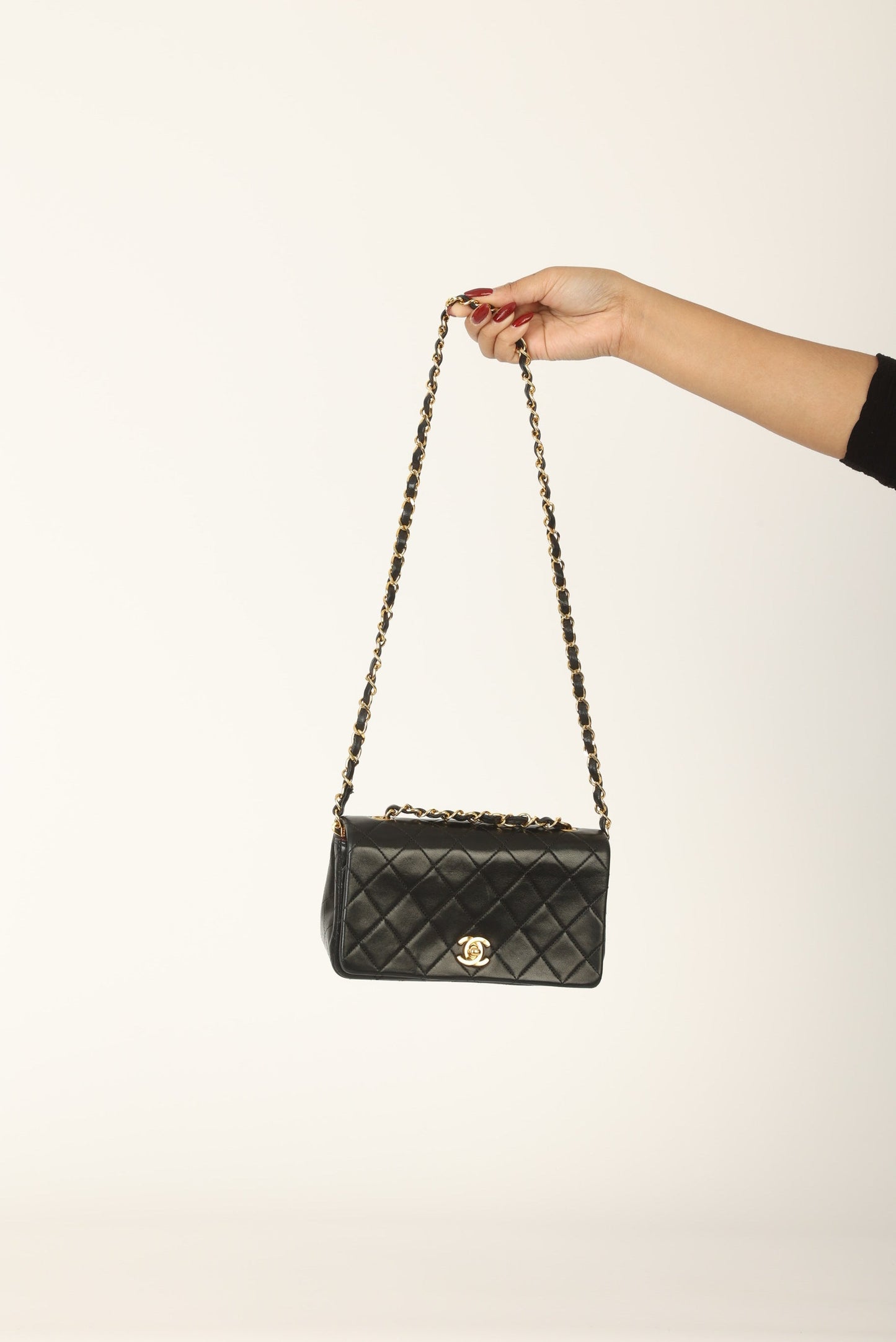 Chanel 1989 Lambskin Mini Full Flap