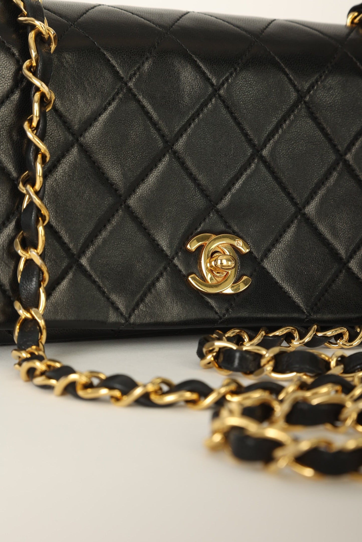 Chanel 1989 Lambskin Mini Full Flap
