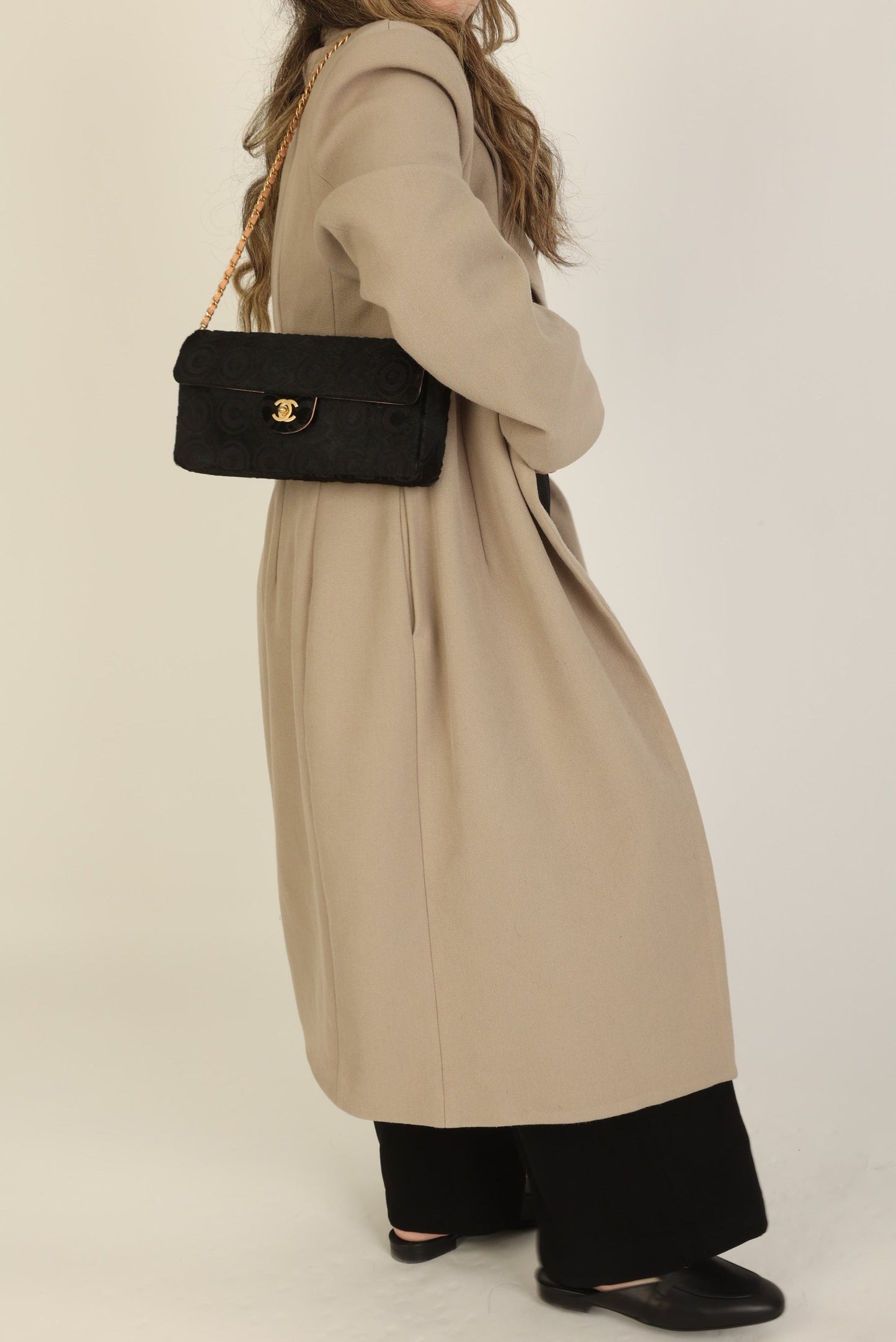 Chanel 2000 Ponyhair Coco East West Flap