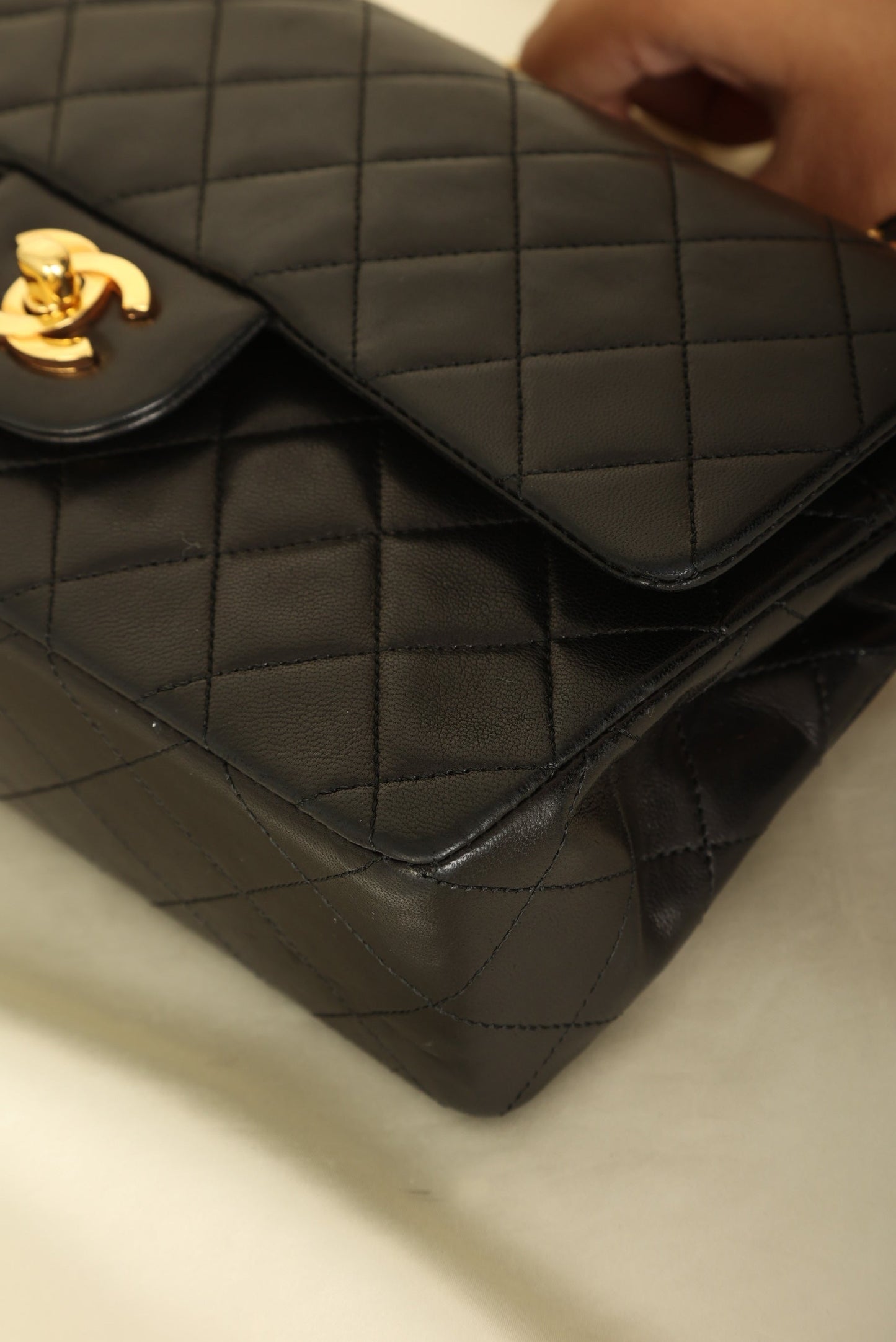 Chanel 1989 Lambskin Small Double Flap