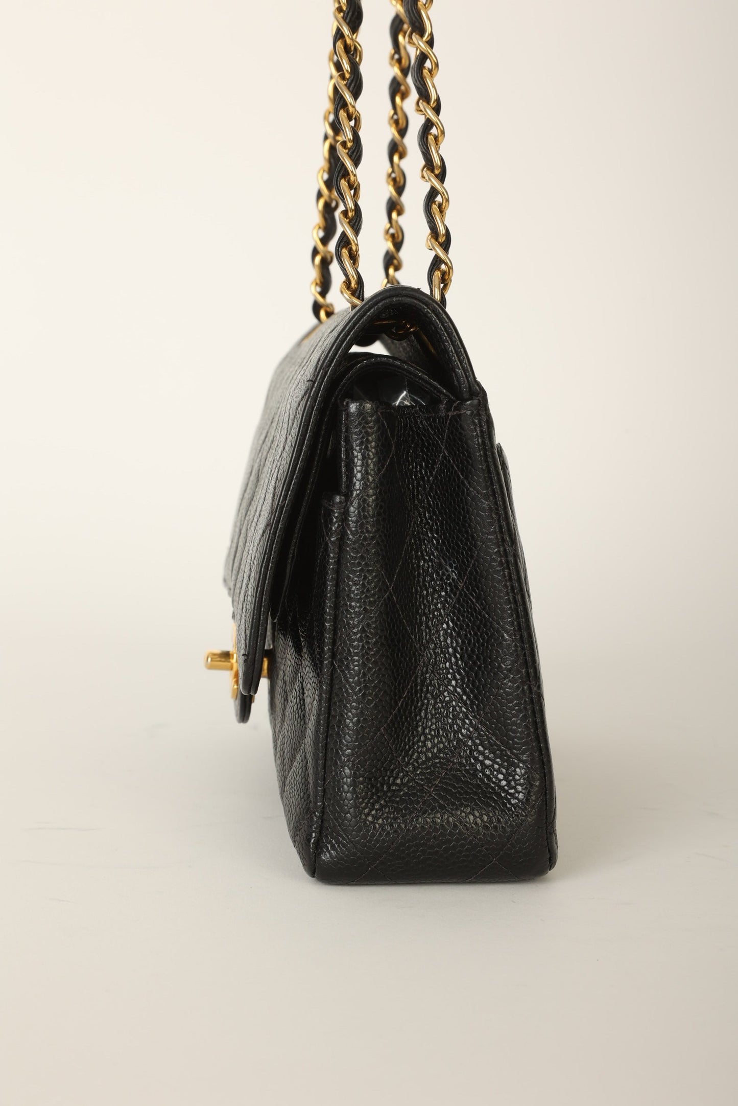 Chanel 1997 Caviar Medium Double Flap