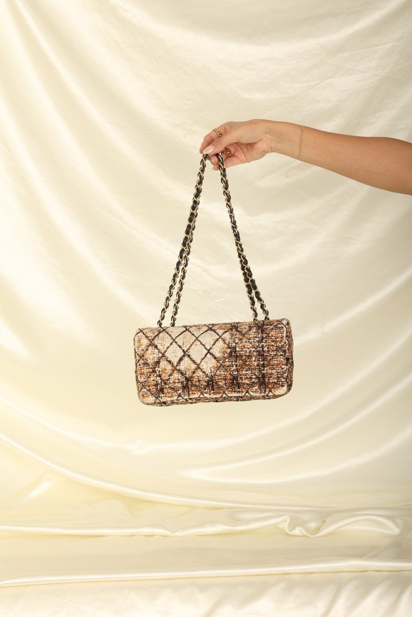 Extremely Rare Chanel 2006 Pony Hair East West Flap