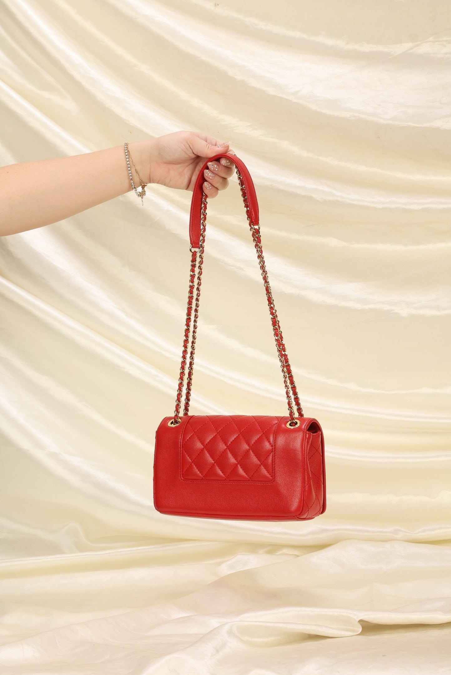 Chanel Mademoiselle Sheepskin Shoulder Bag