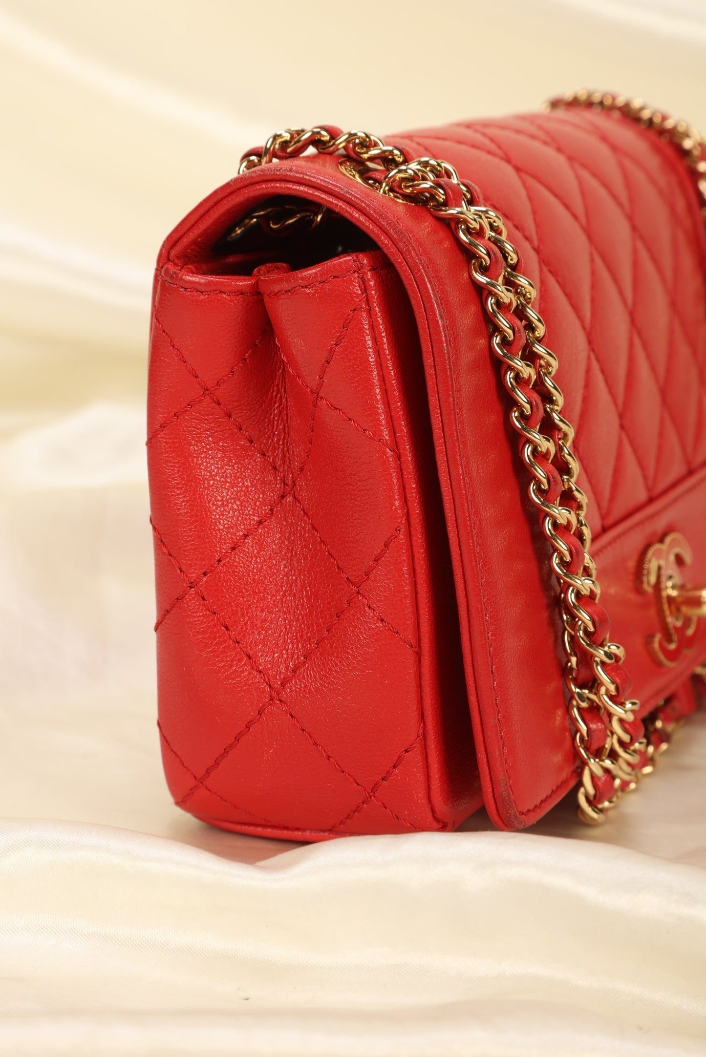 Chanel Mademoiselle Sheepskin Shoulder Bag