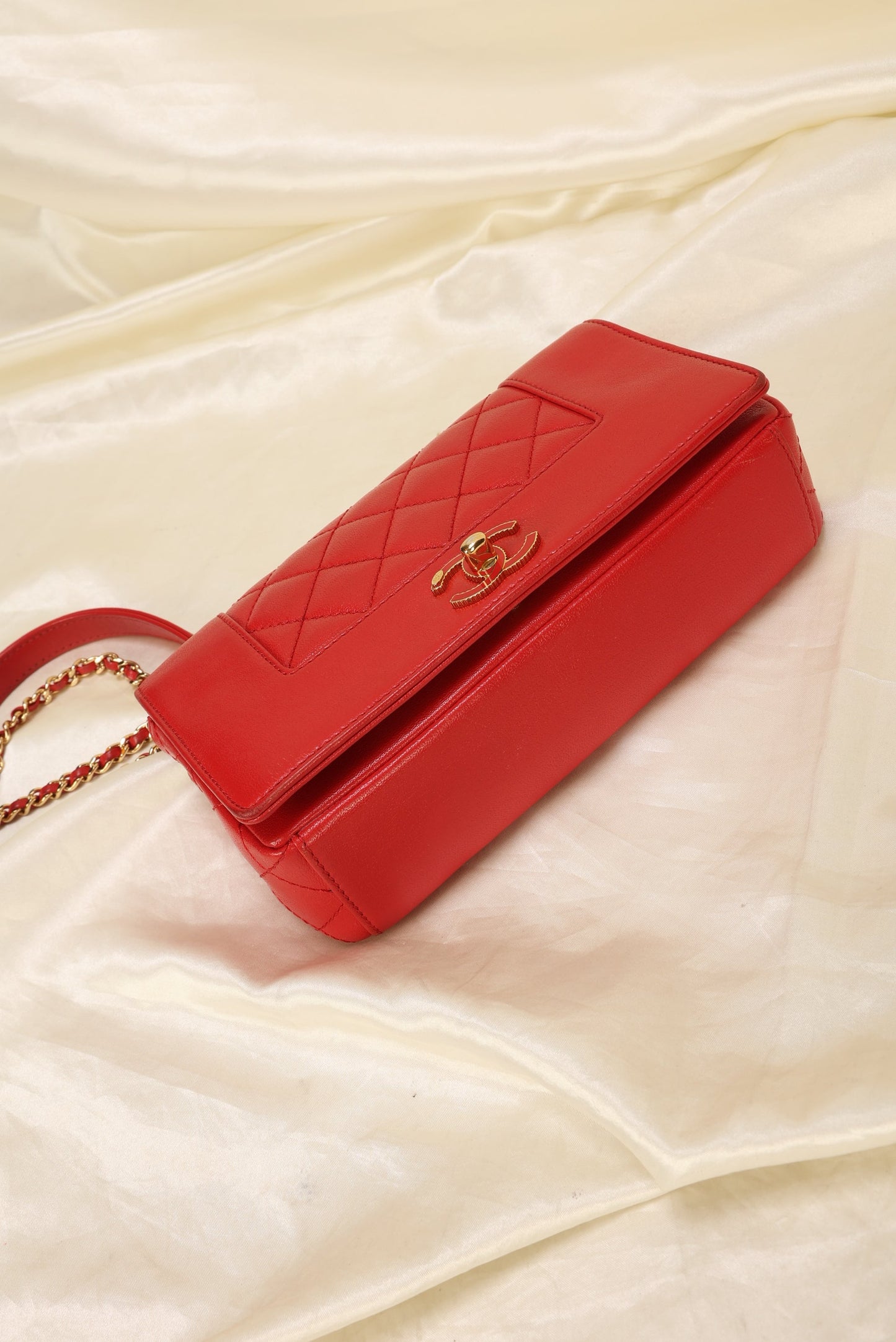 Chanel Mademoiselle Sheepskin Shoulder Bag
