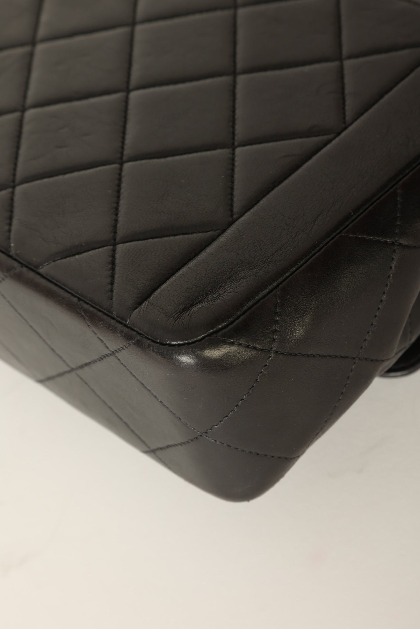 Chanel 1994 Lambskin Turnlock Single Flap