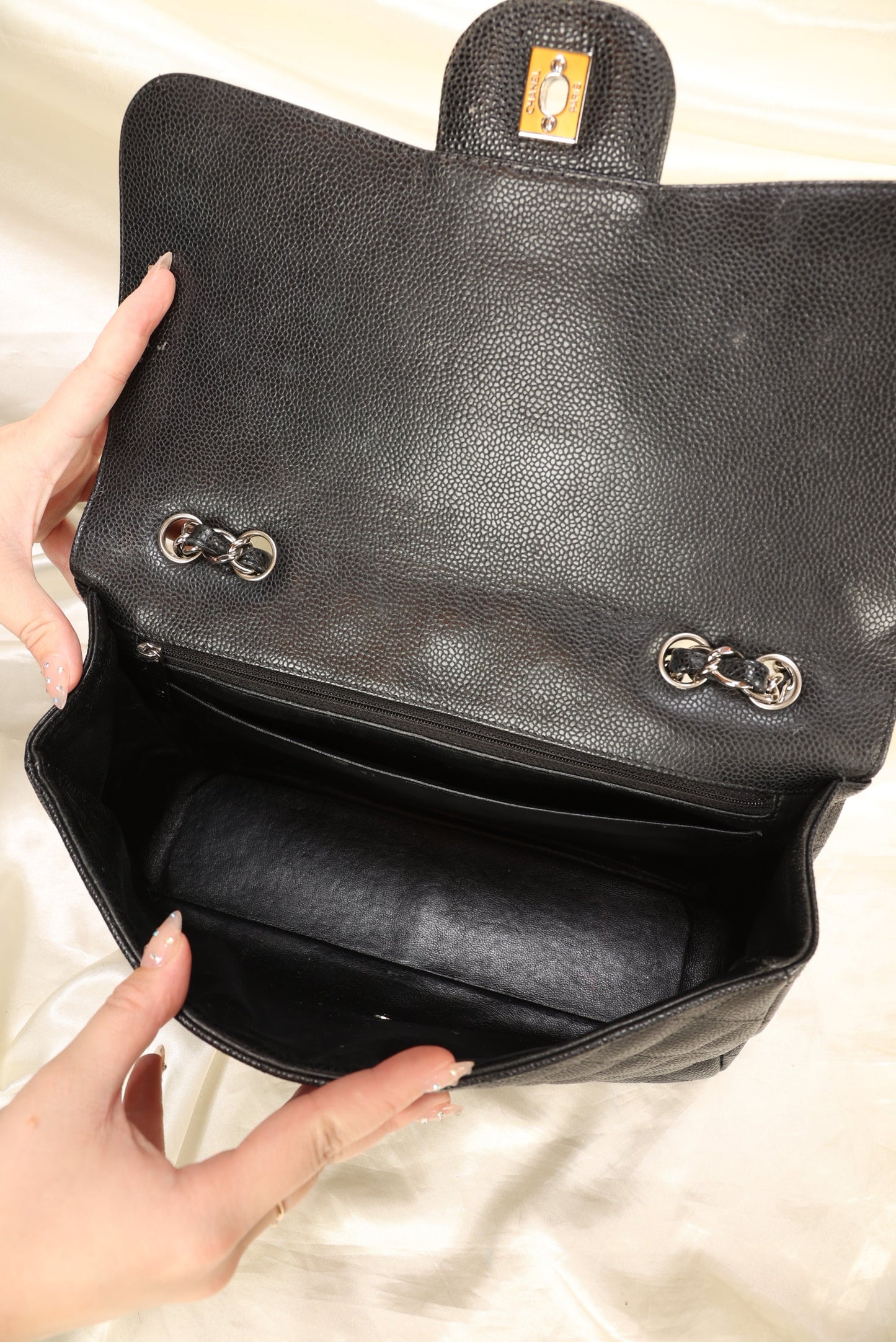 Chanel Caviar Jumbo Flap