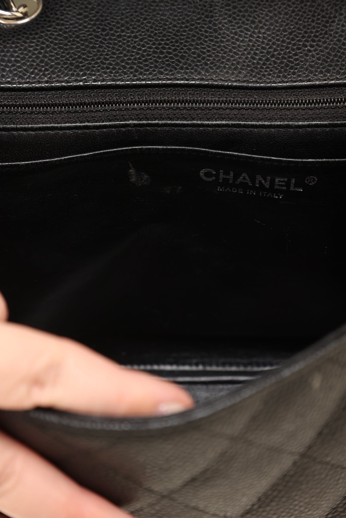 Chanel Caviar Jumbo Flap