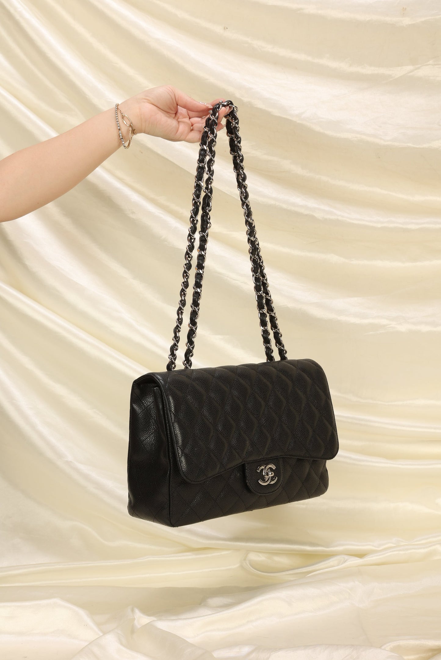 Chanel Caviar Jumbo Flap