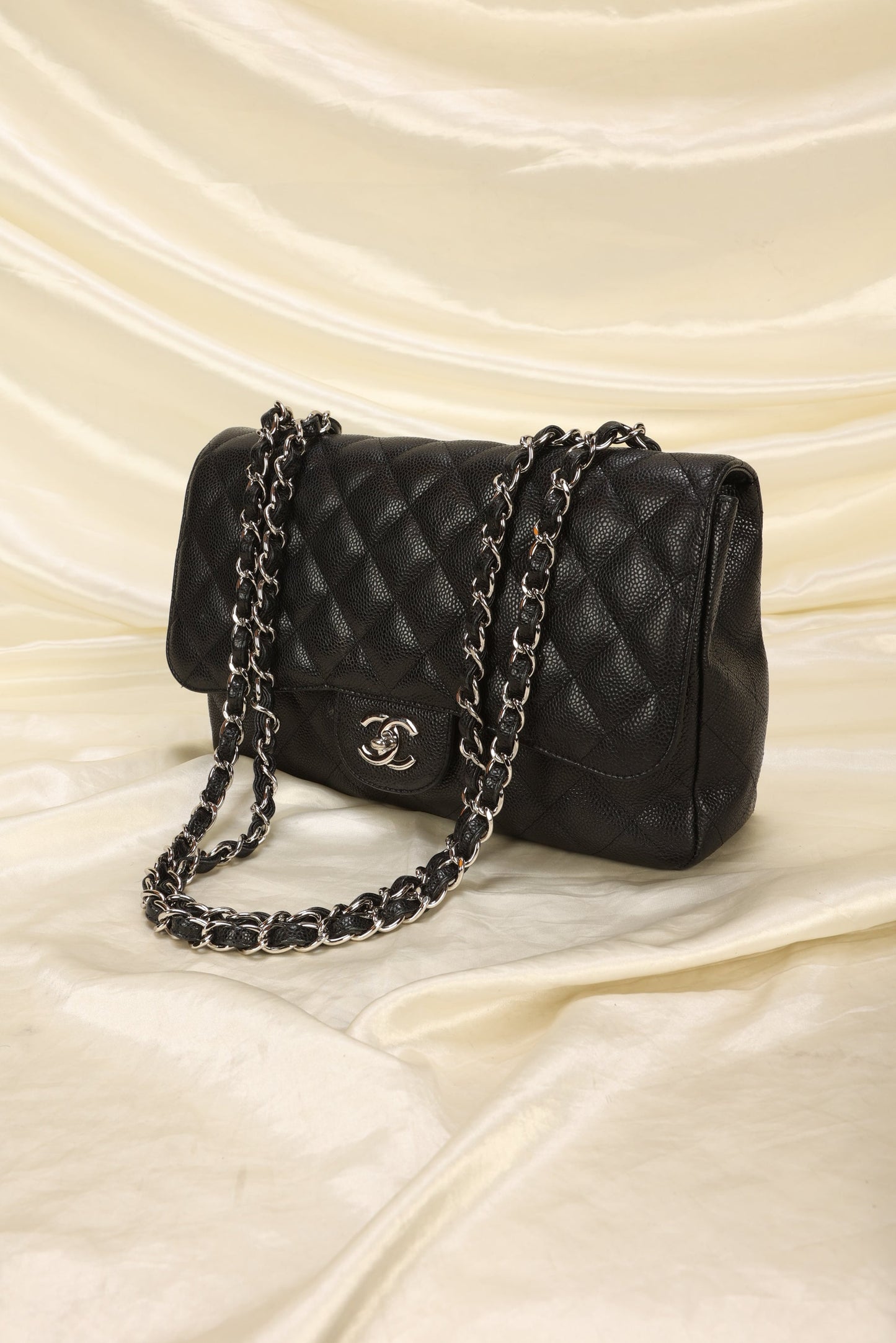 Chanel Caviar Jumbo Flap
