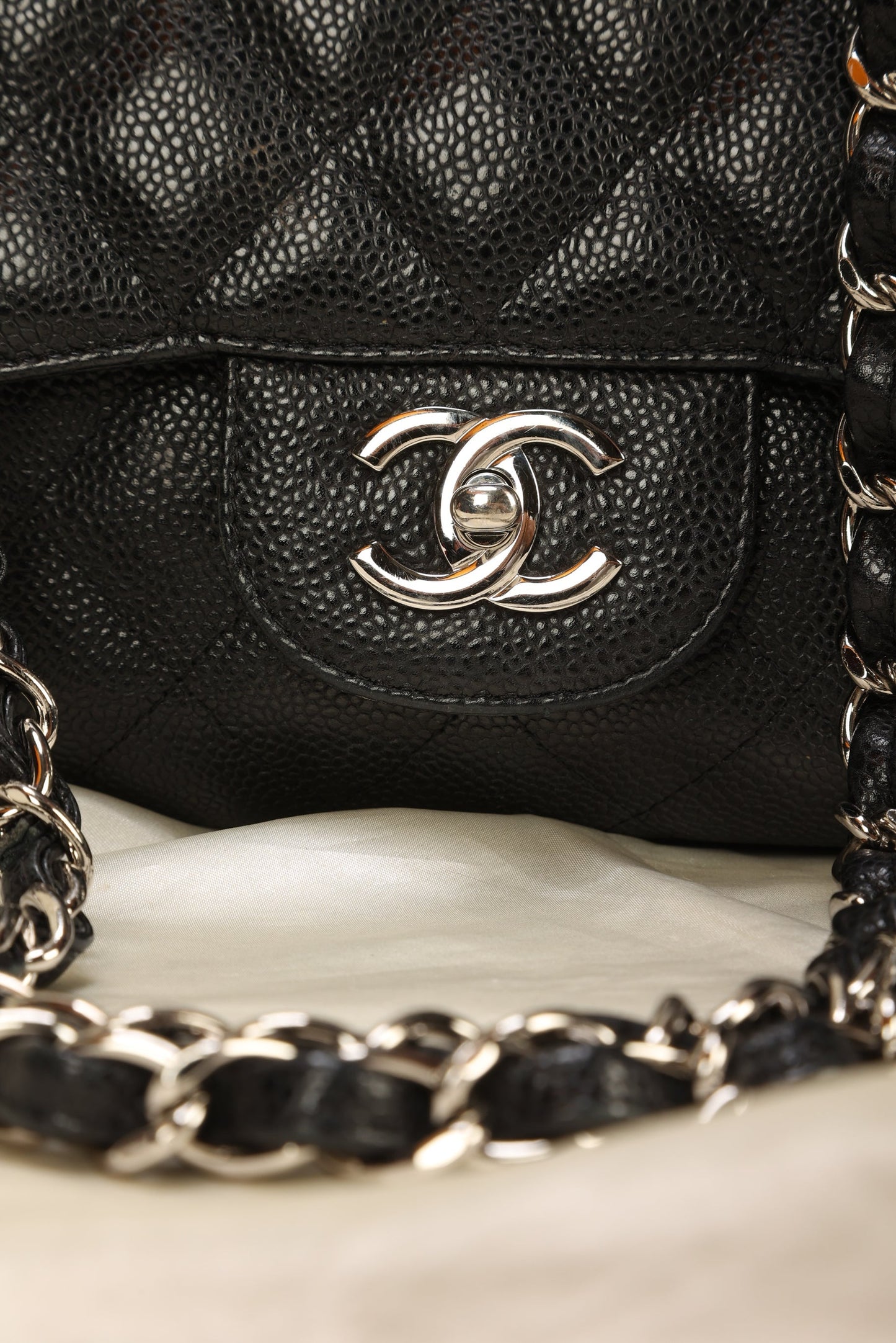 Chanel Caviar Jumbo Flap