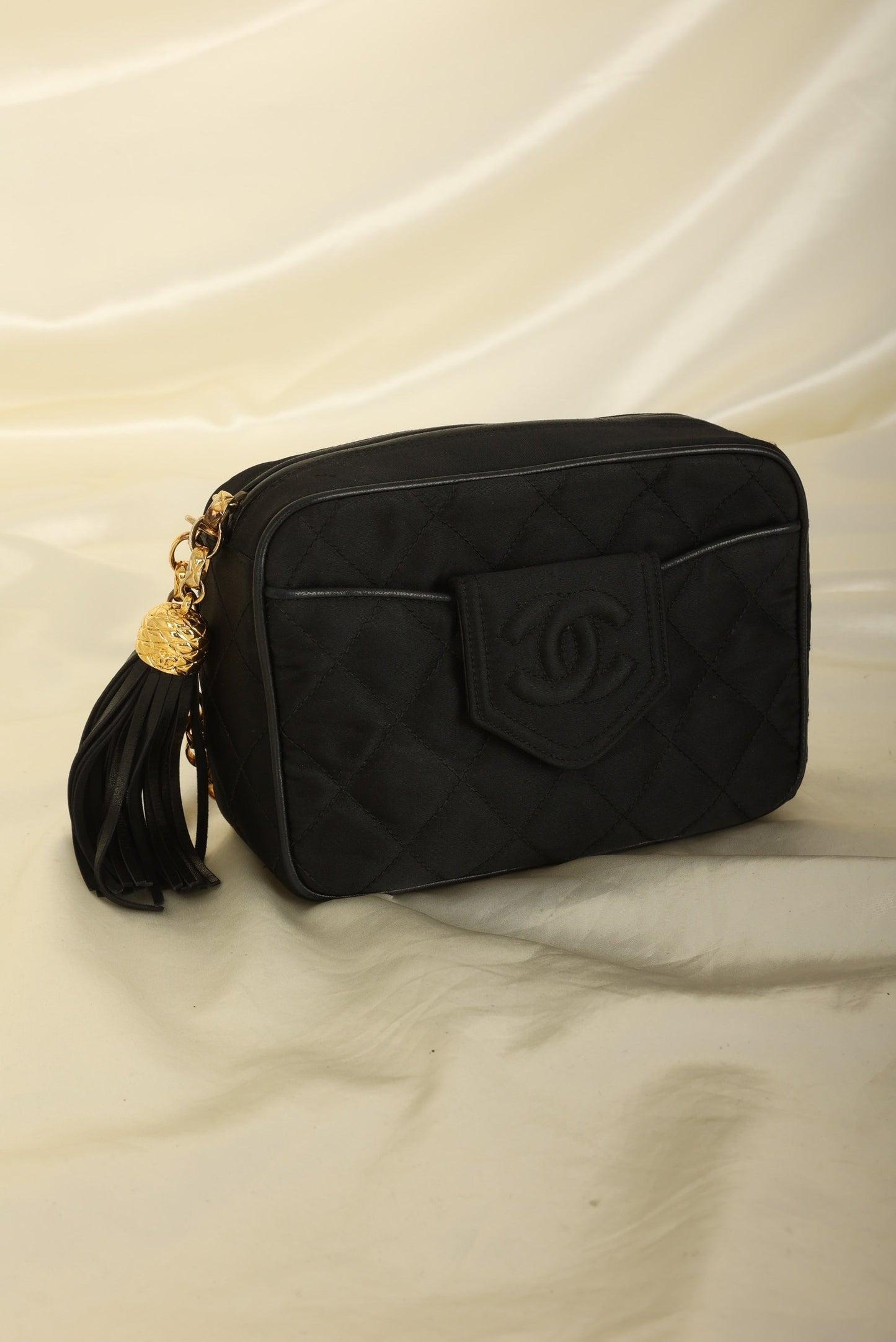 Chanel Satin Bijoux Mini Camera Bag