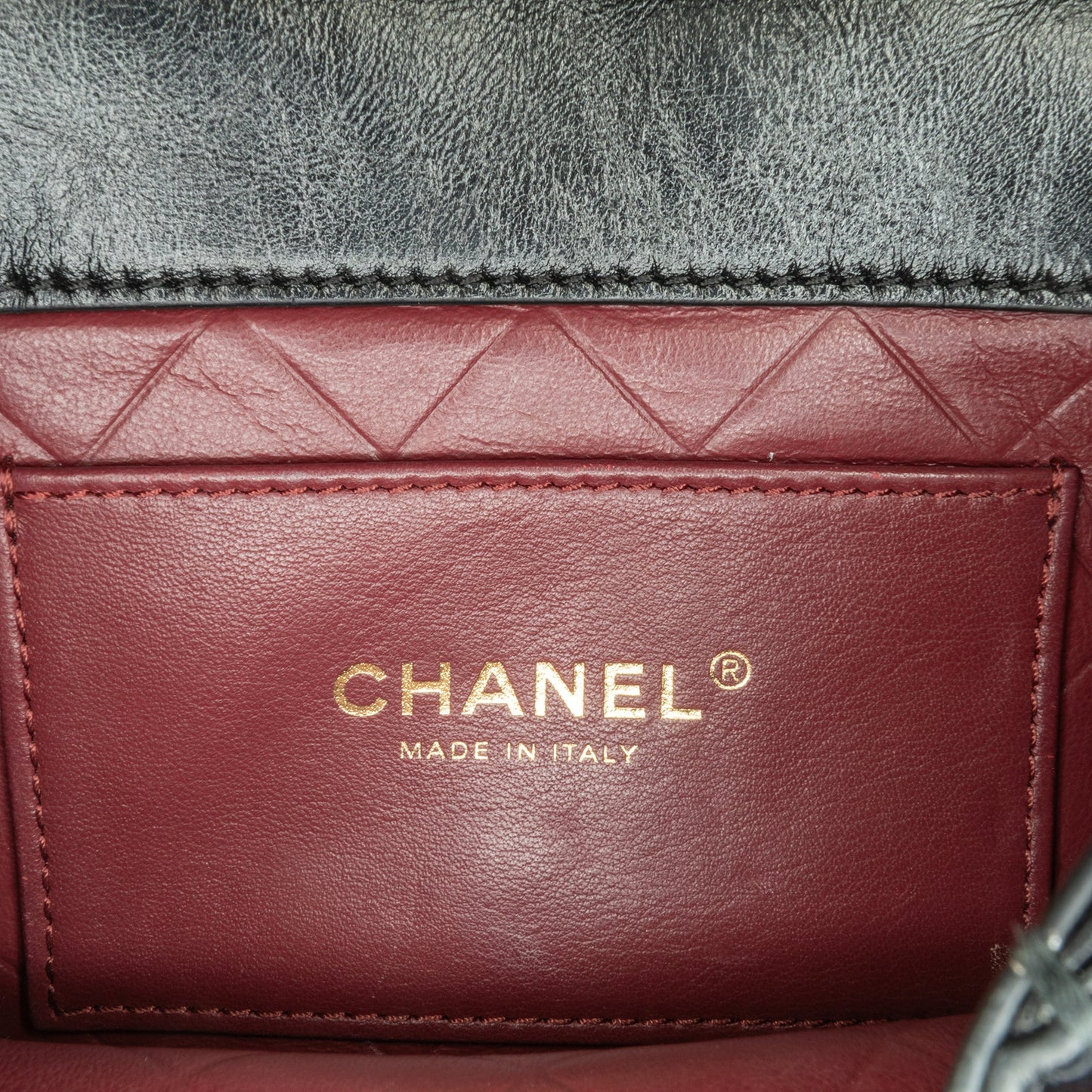 Chanel Sac CC Quilted Calfskin Round Moon Messenger Flap