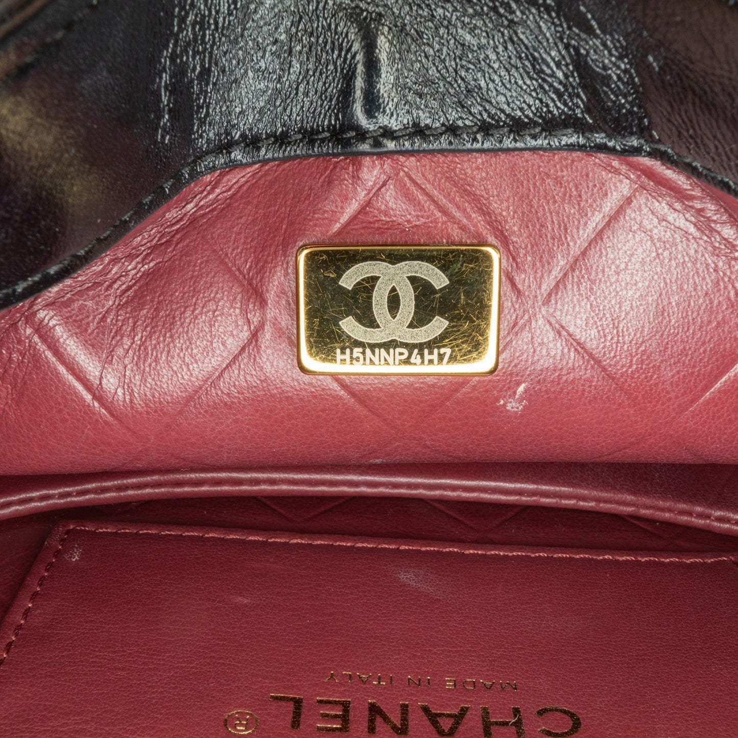 Chanel Sac CC Quilted Calfskin Round Moon Messenger Flap
