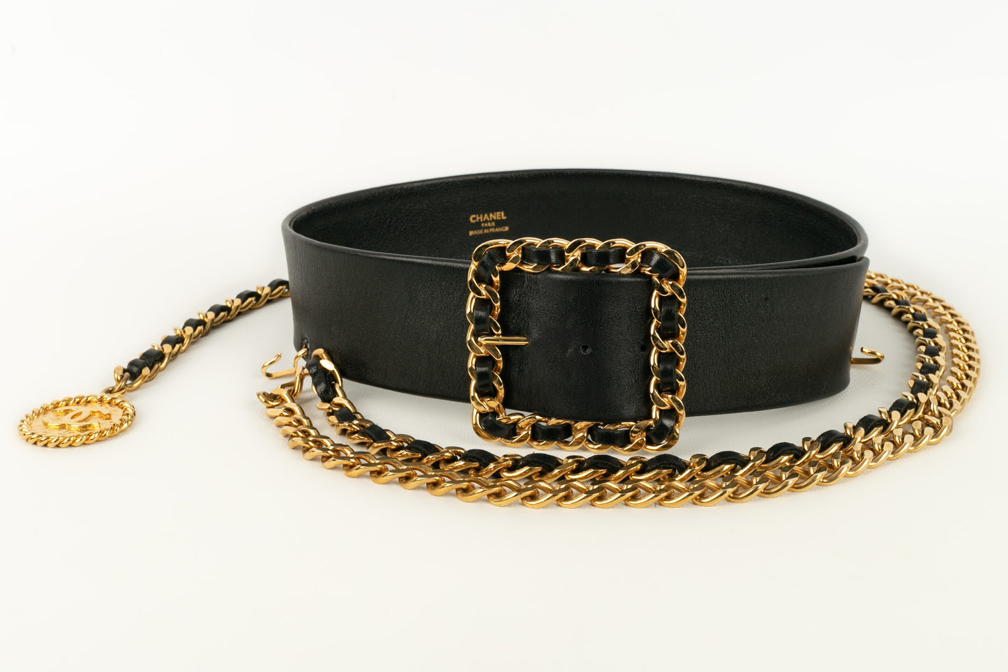 Ceinture en cuir Chanel
