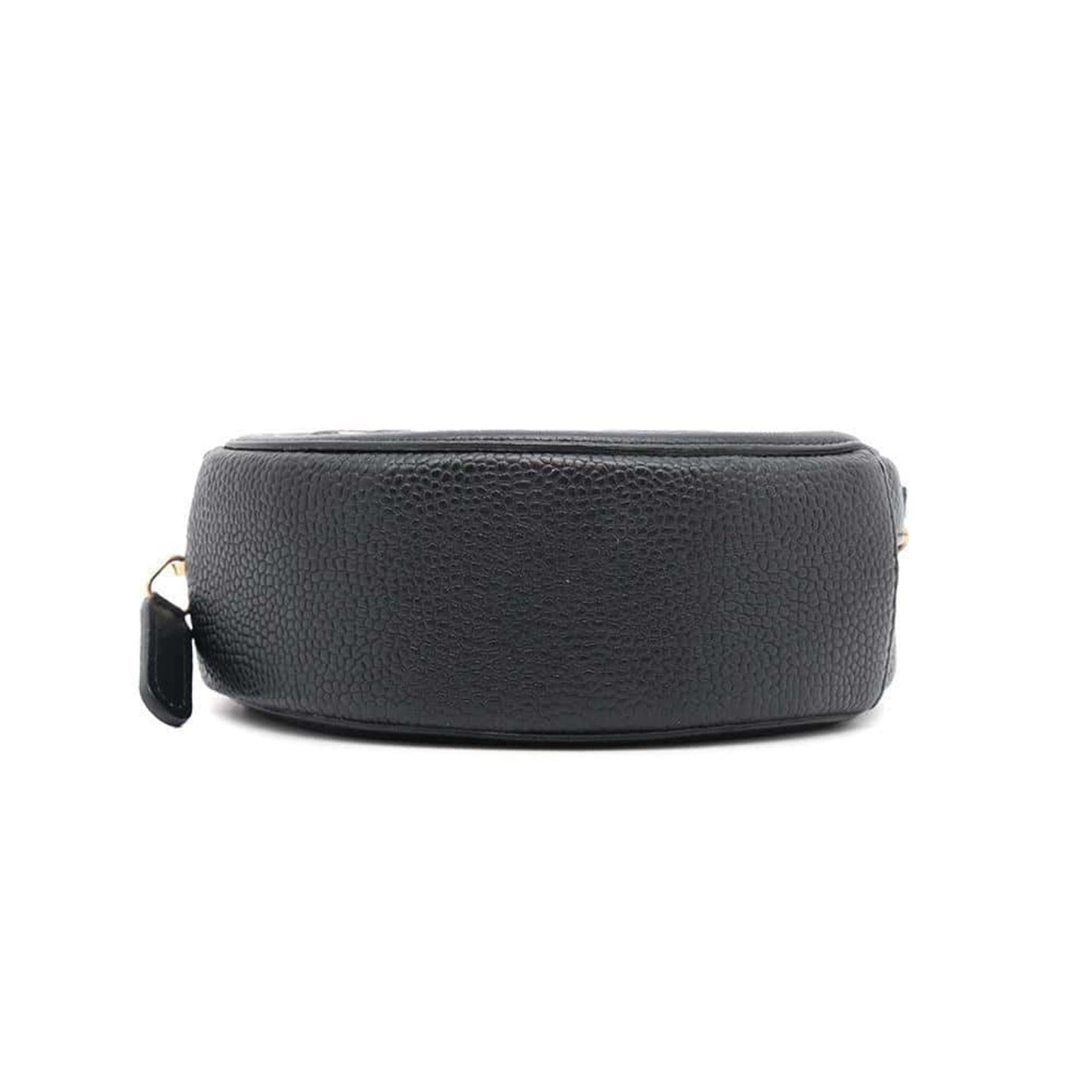Chanel Sac Filigree en cuir caviar noir