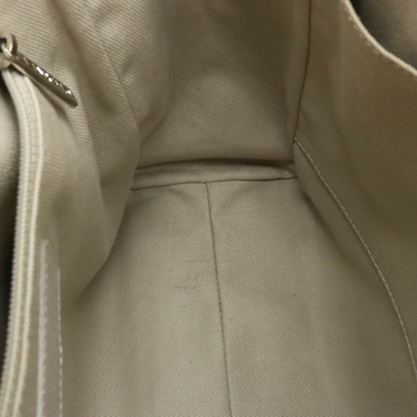 Chanel Sac Deauville en cuir beige