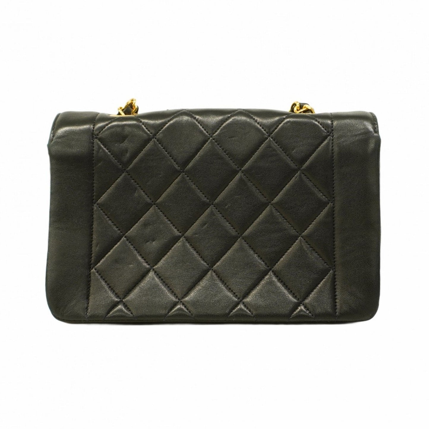 Chanel Sac Diana en cuir noir