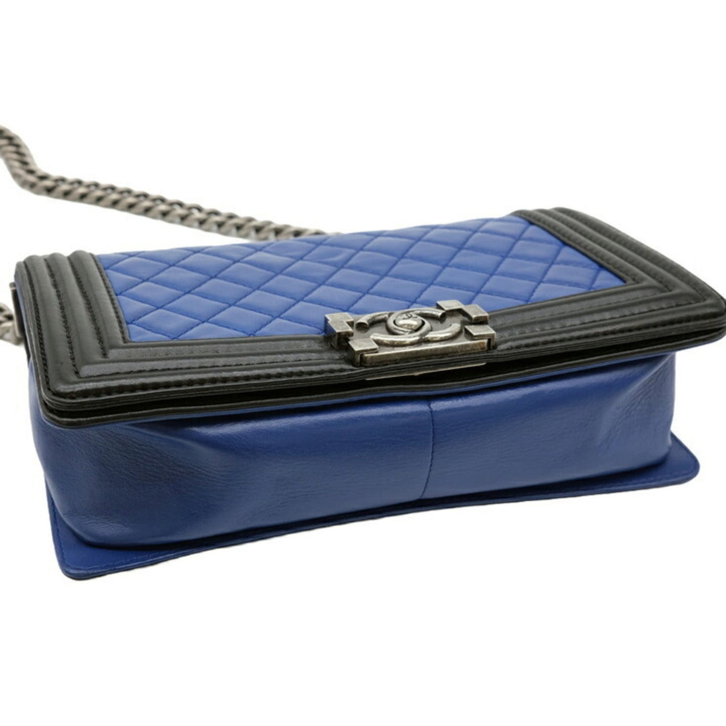 Chanel Sac Boy en cuir noir