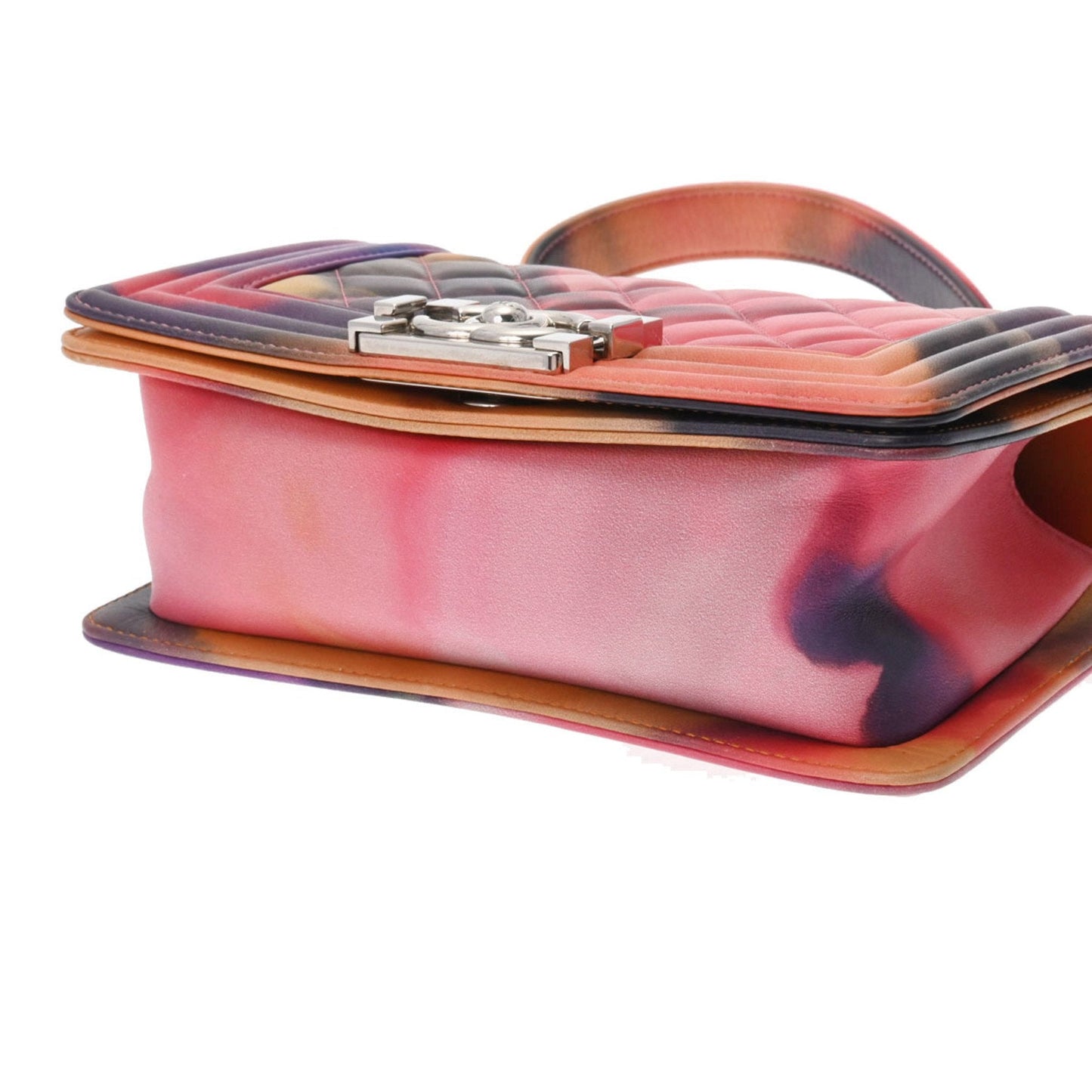 Chanel Sac Boy en cuir marble