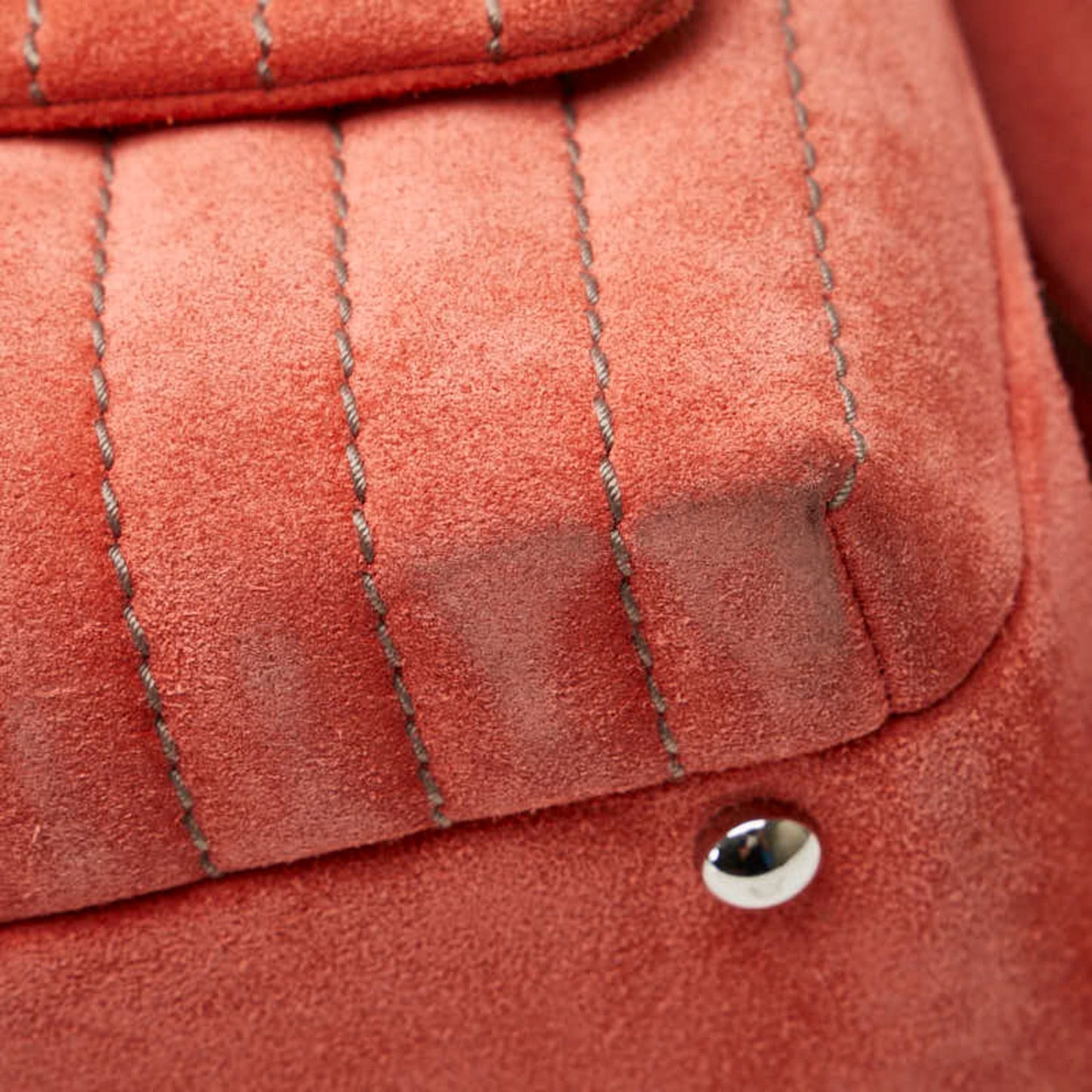 Chanel Sac Mademoiselle en daim orange