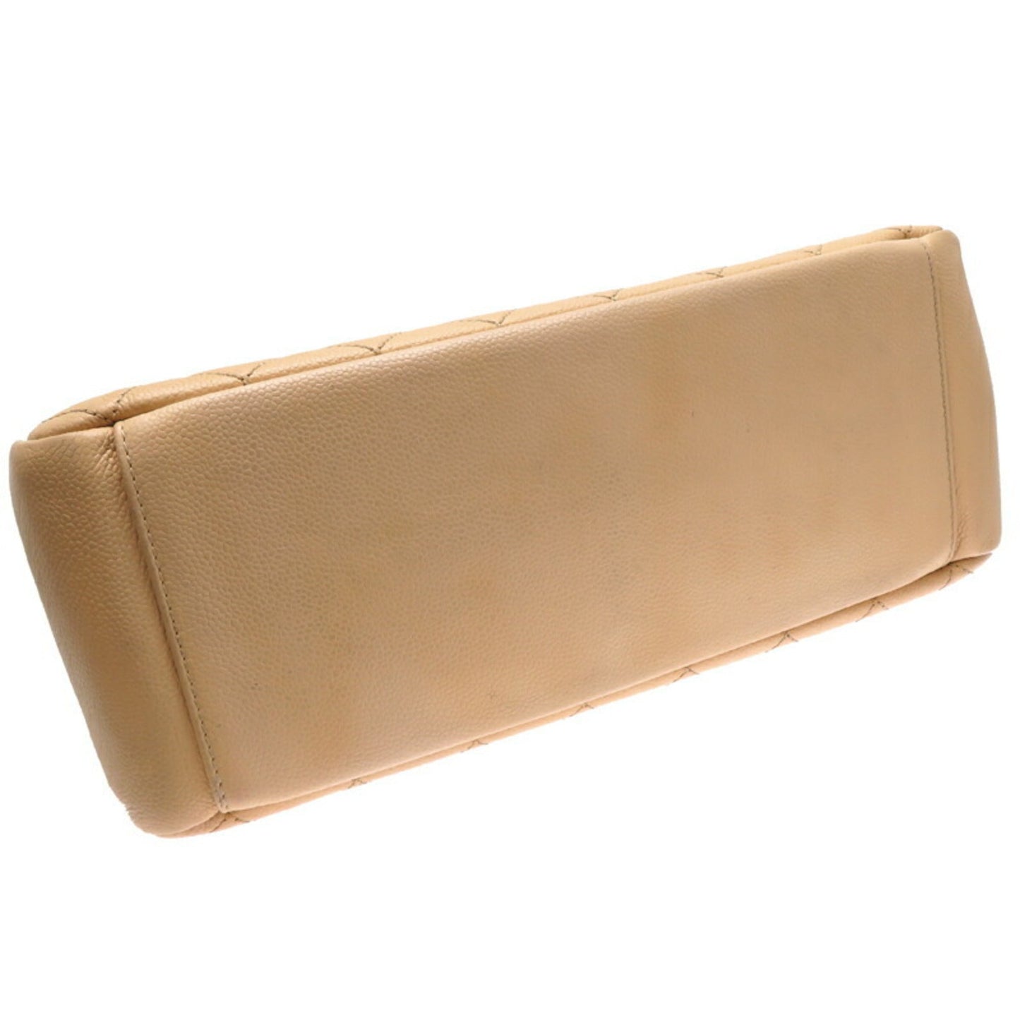Chanel Sac GST en cuir caviar beige