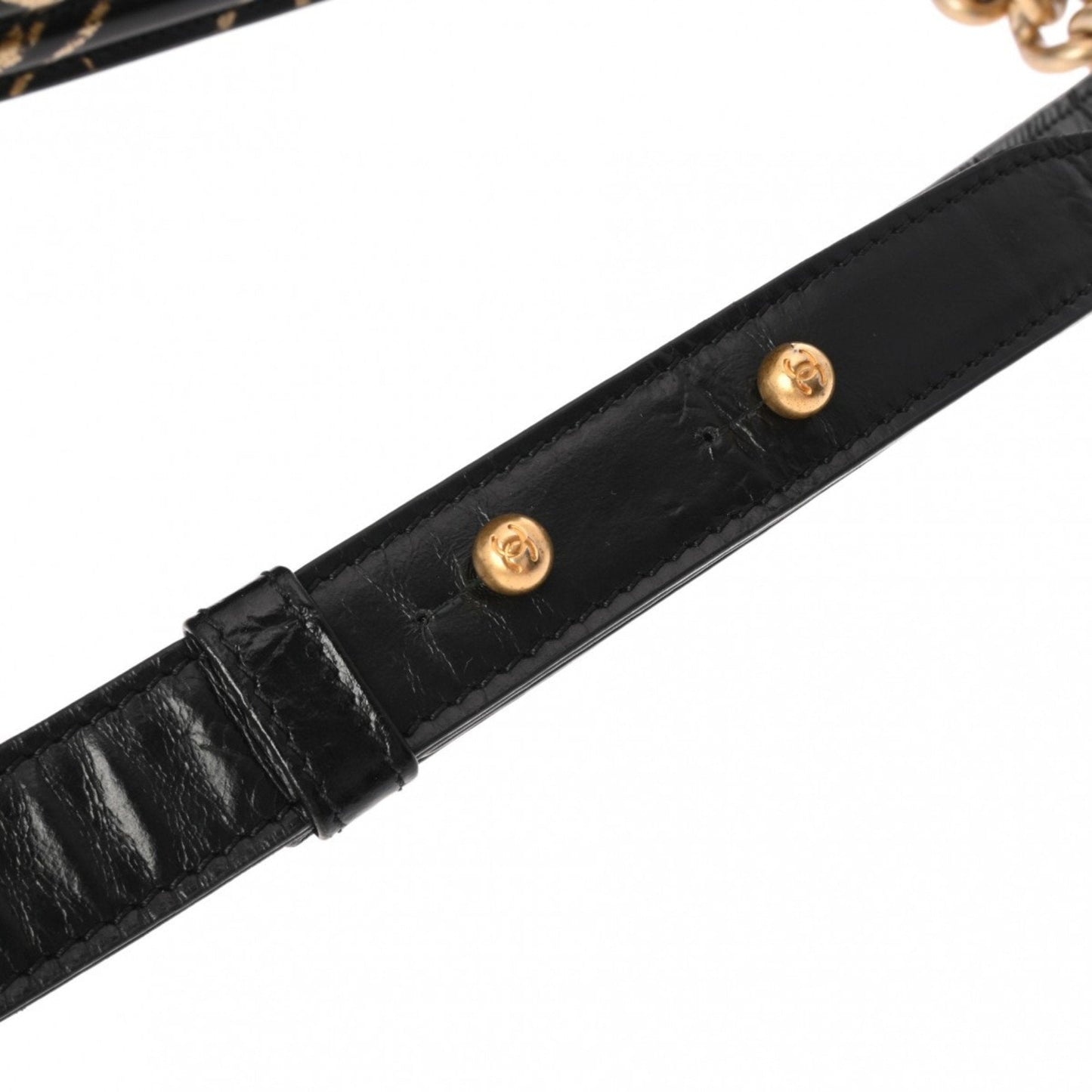 Chanel Sac Boy en cuir noir