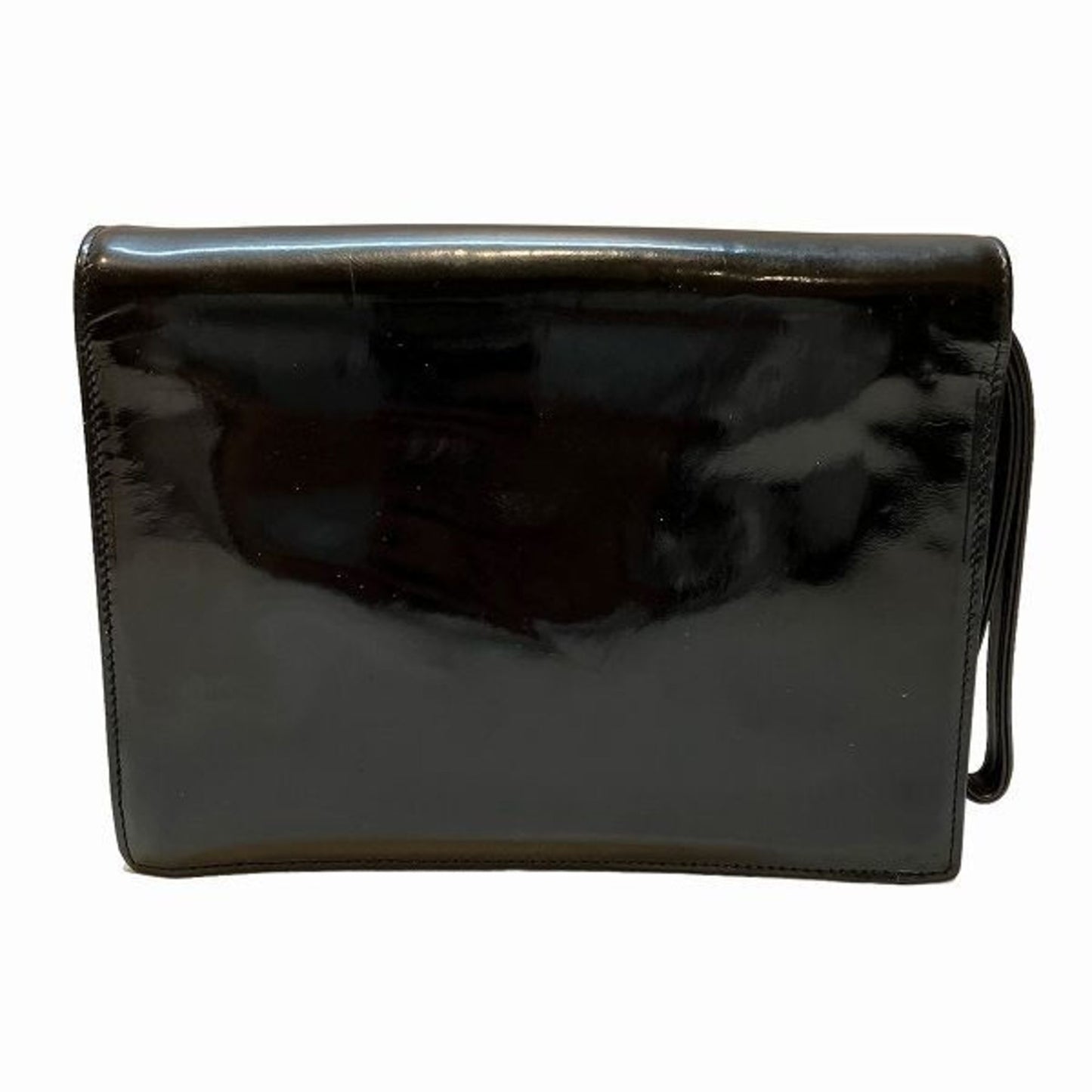 Chanel Sac Mademoiselle en cuir verni noir