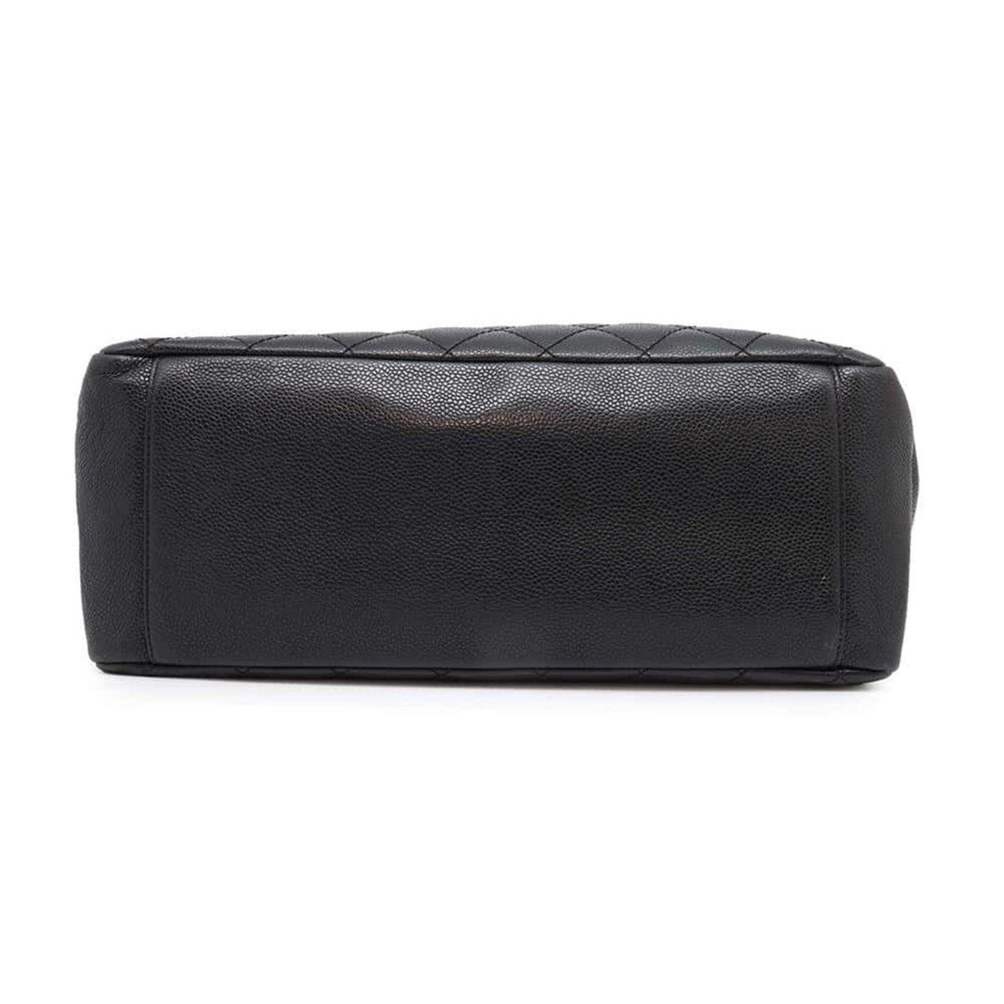 Chanel Sac GST en cuir caviar noir