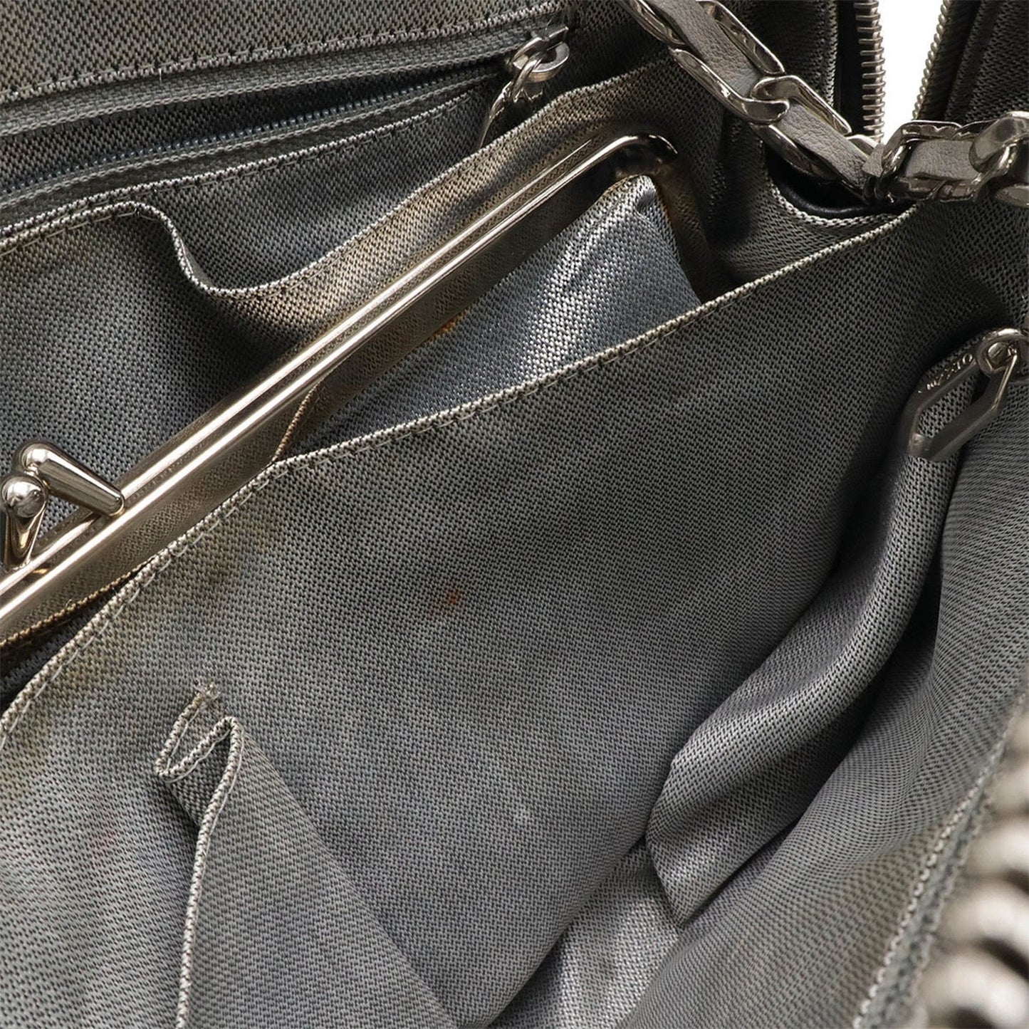 Chanel Sac Mademoiselle en cuir noir