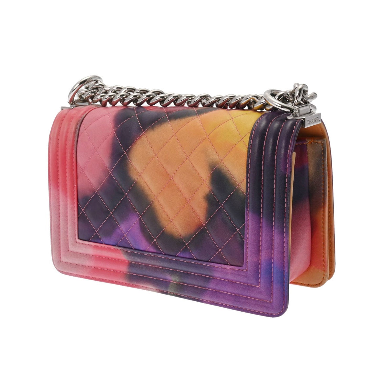 Chanel Sac Boy en cuir marble