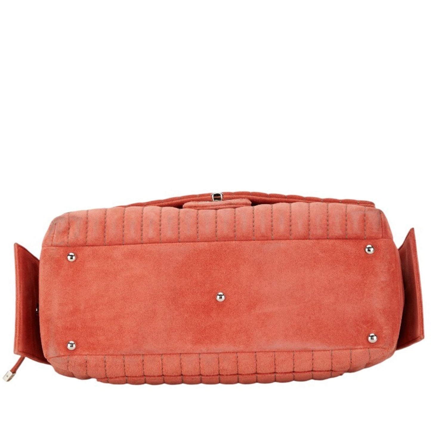 Chanel Sac Mademoiselle en daim orange