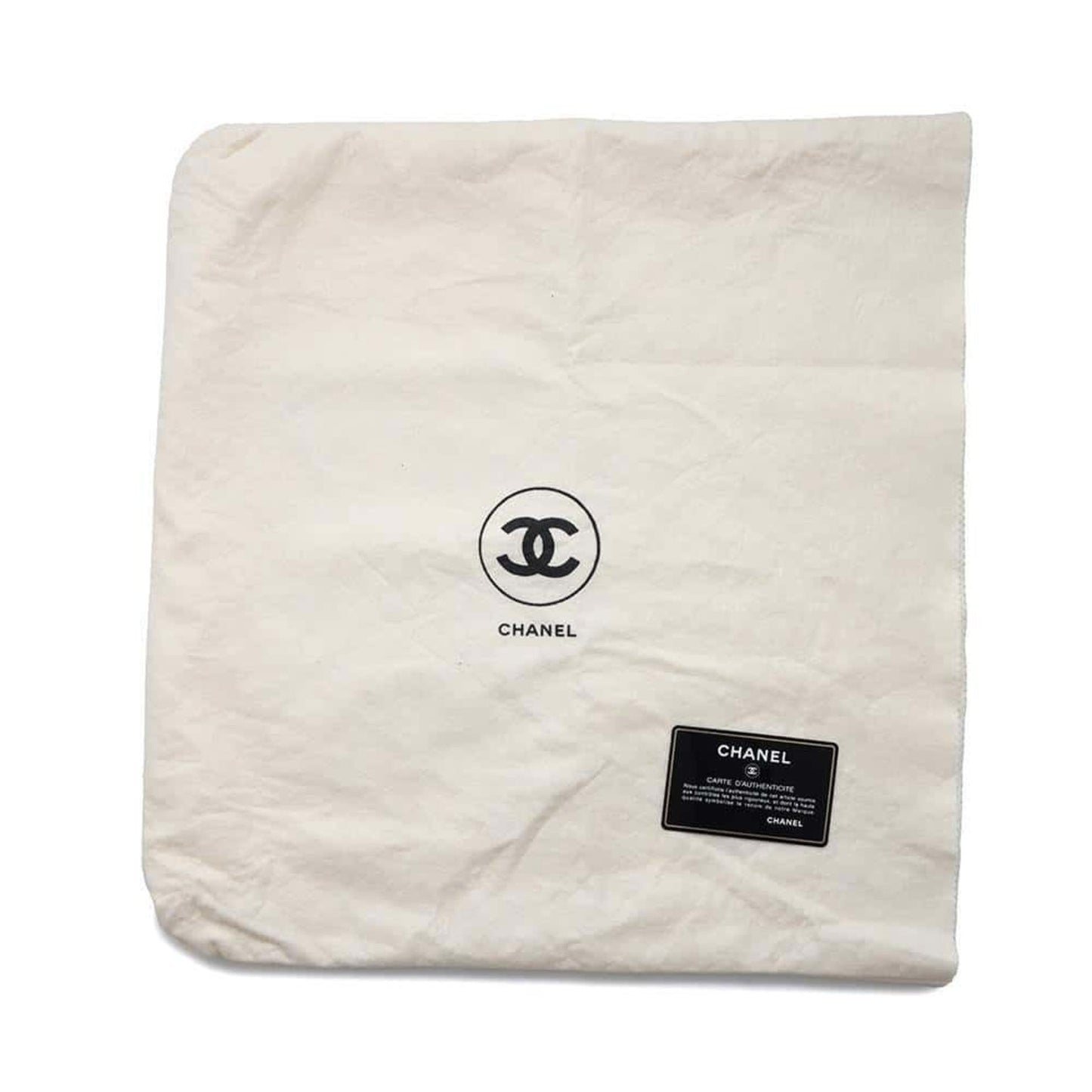 Chanel Sac Chain Tote en cuir caviar beige
