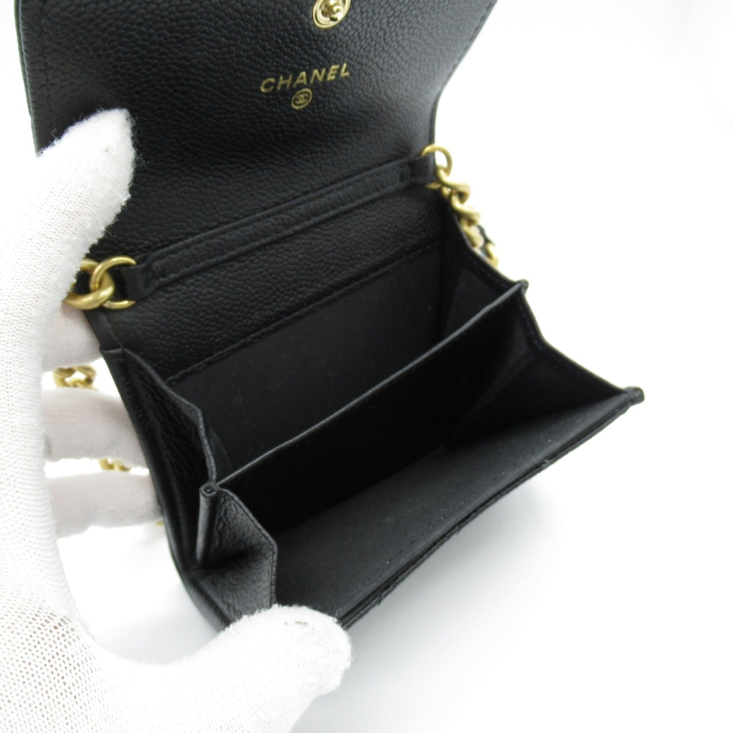 Chanel Sac Boy en cuir noir