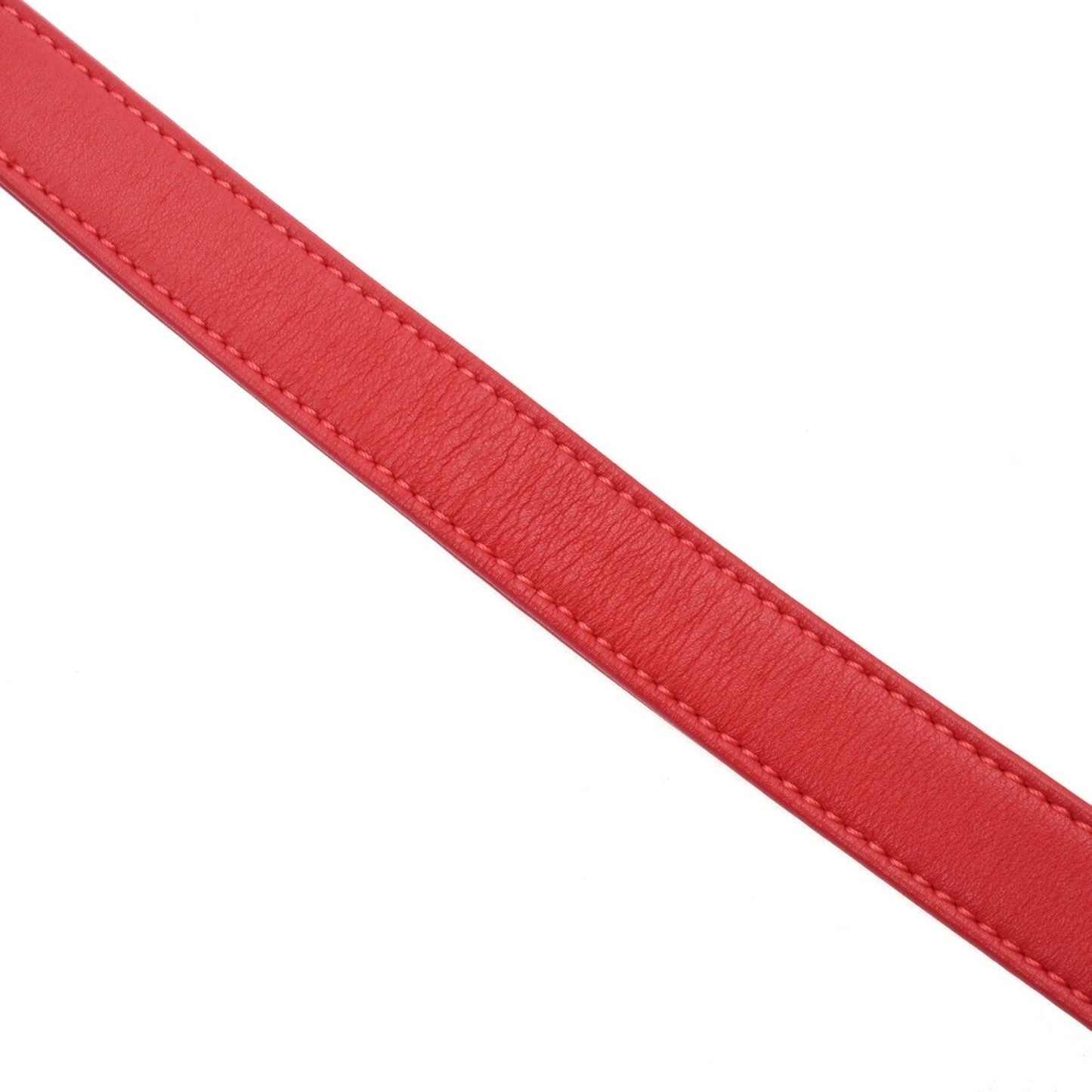 Chanel Sac Deauville en paille rouge