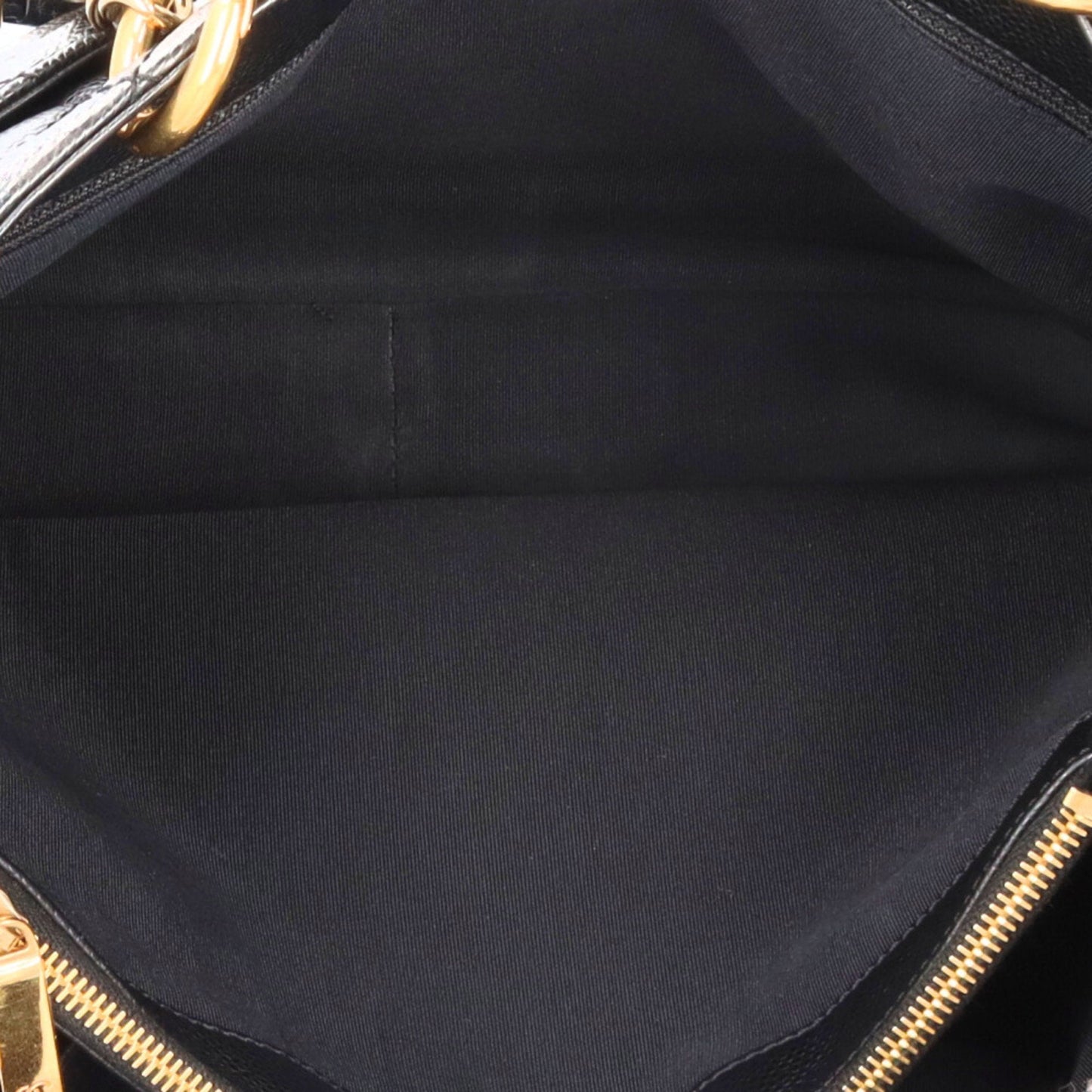 Chanel Sac GST en cuir caviar noir