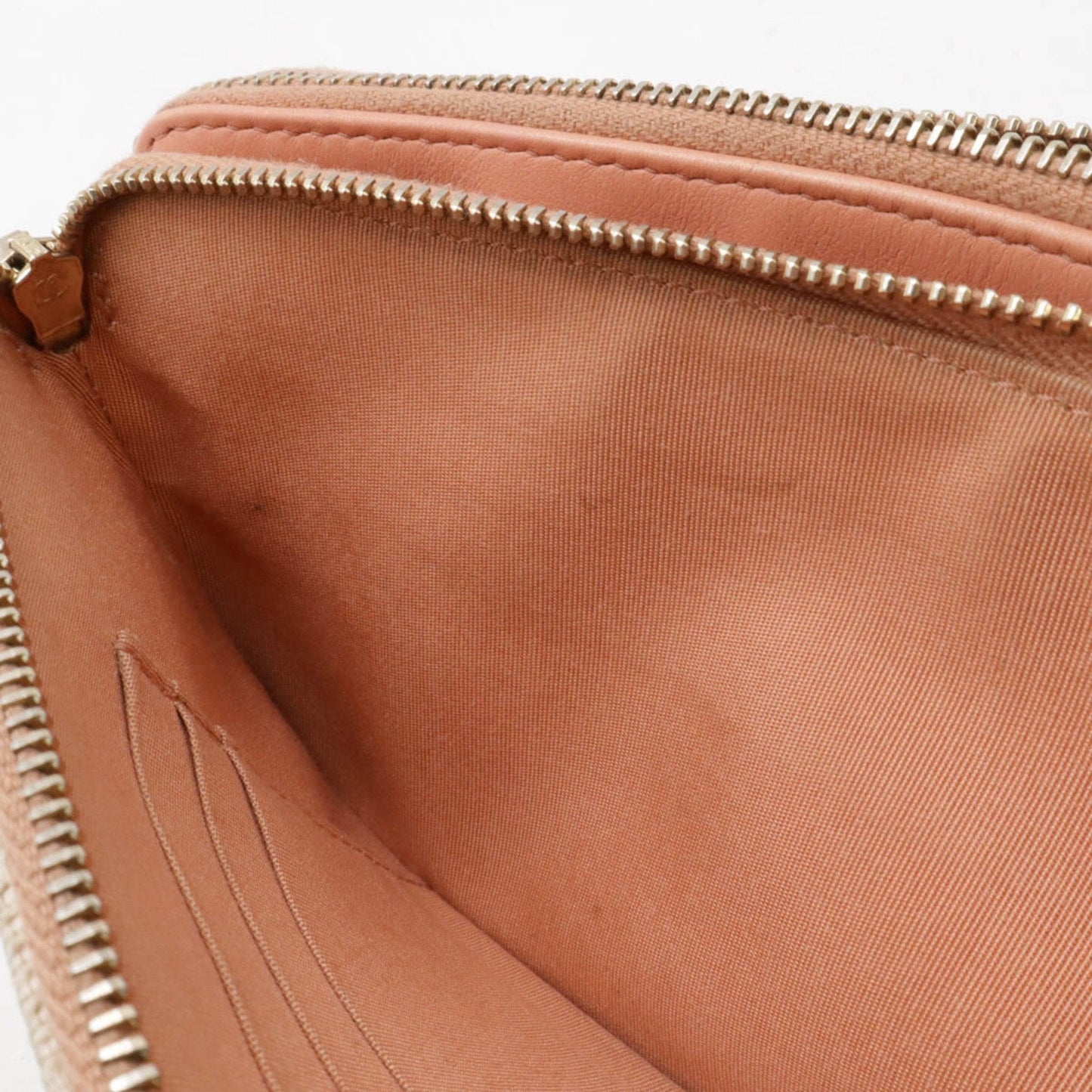 Chanel Sac Deauville en toile rose