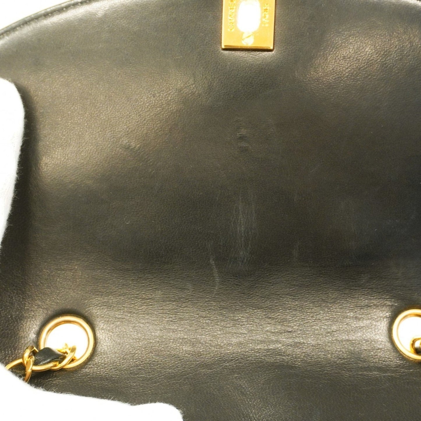 Chanel Sac Diana en cuir noir