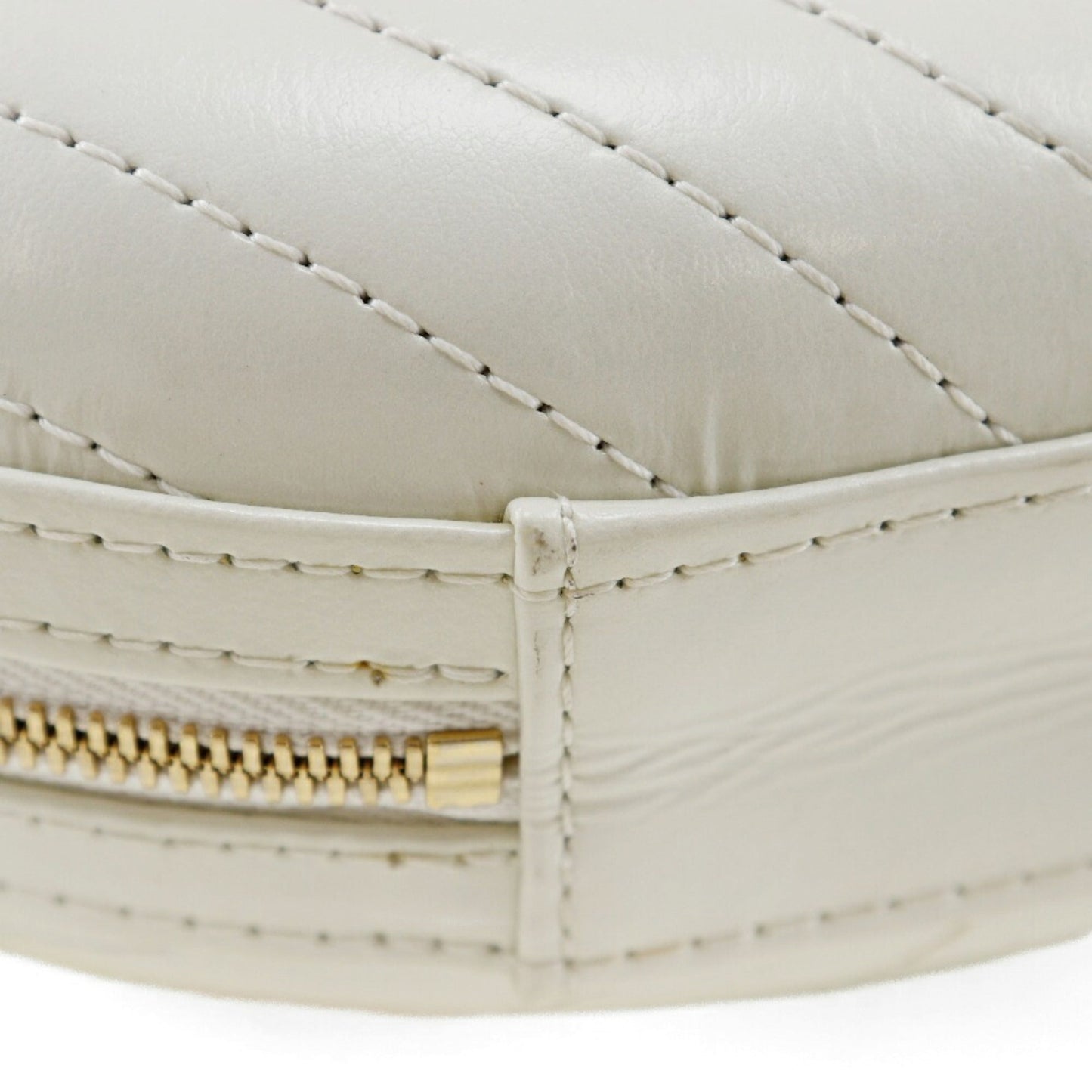 Chanel Sac La Pausa en cuir blanc