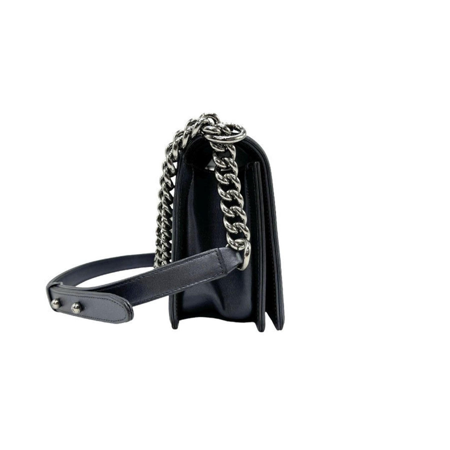 Chanel Sac Boy en cuir dor