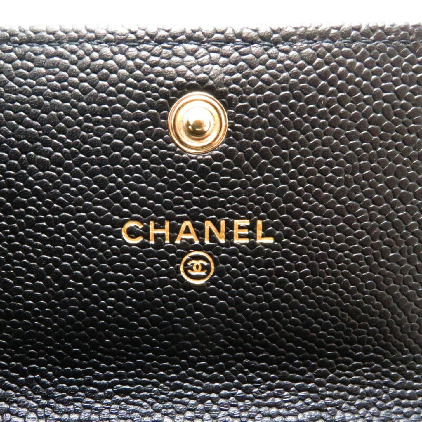 Chanel Sac Boy en cuir caviar noir