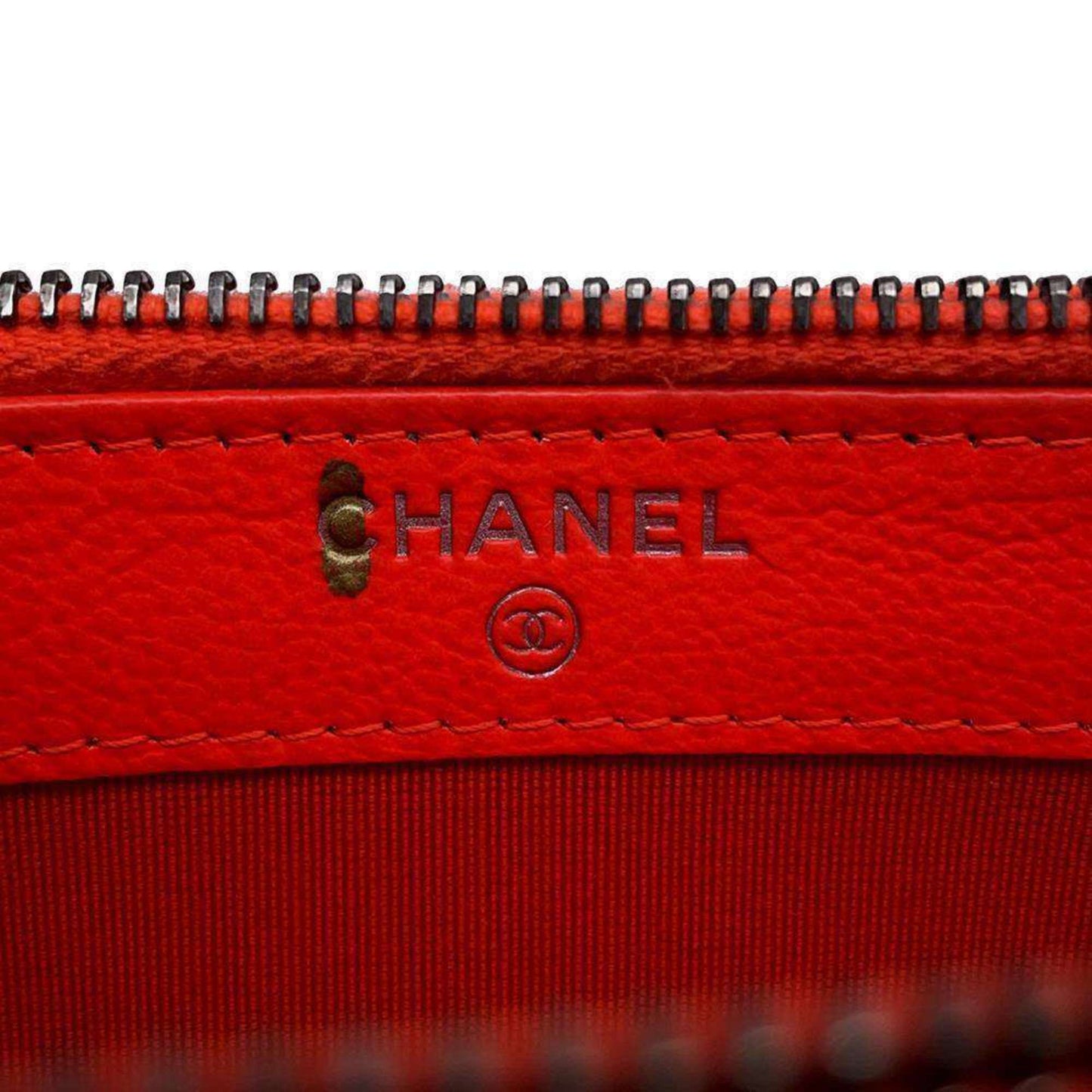 Chanel Sac Gabrielle en cuir orange