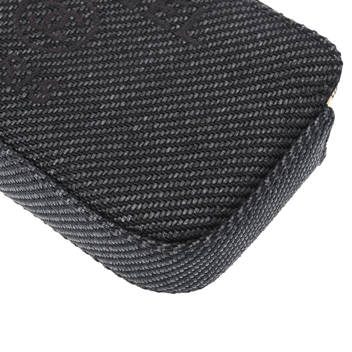 Chanel Sac Deauville en nylon noir