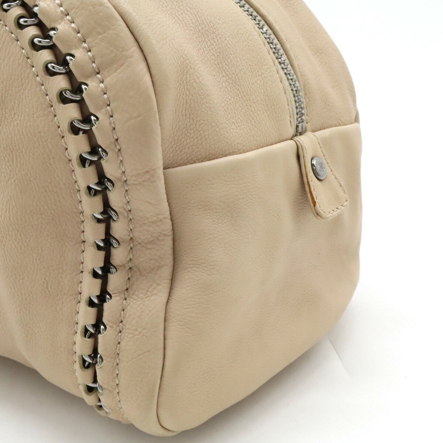 Chanel Sac Luxury Line en cuir beige
