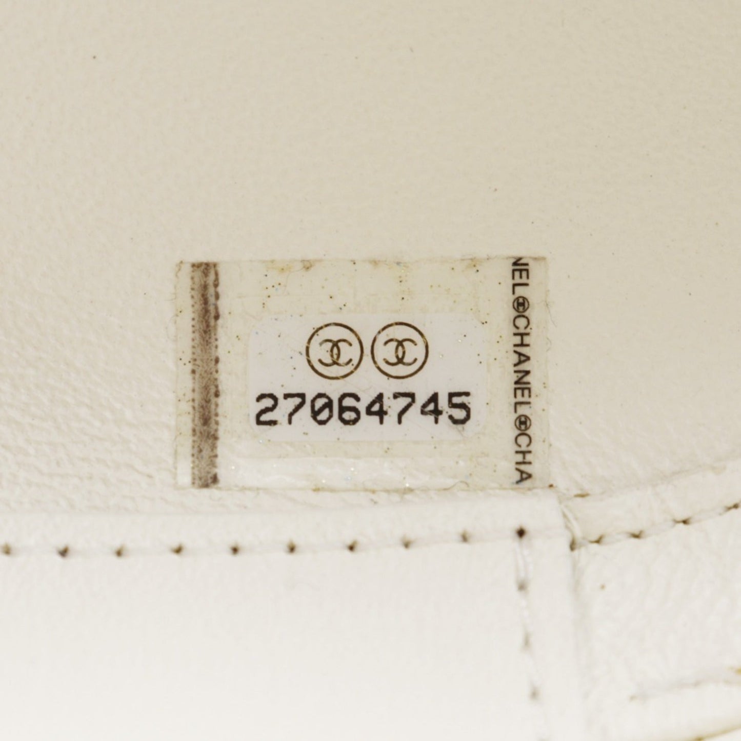 Chanel Sac La Pausa en cuir blanc
