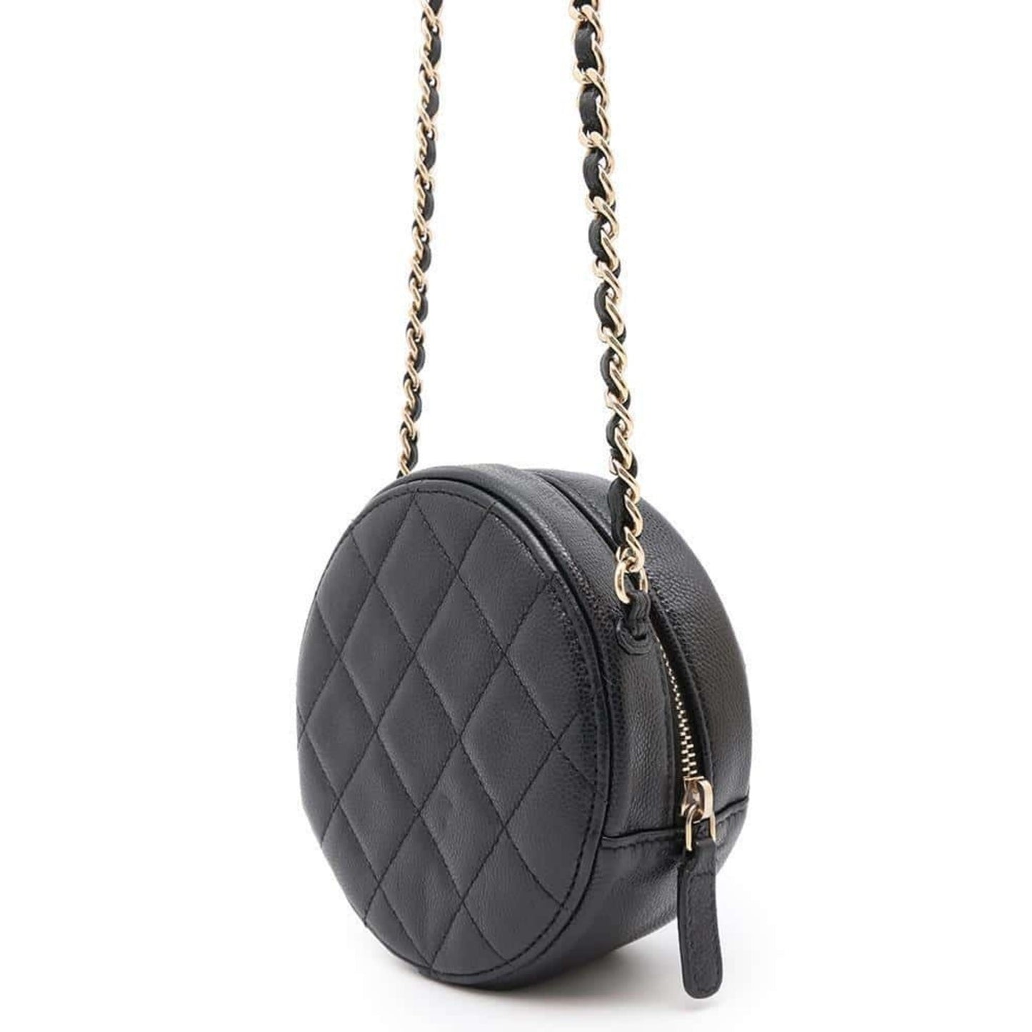 Chanel Sac Classic en cuir caviar noir