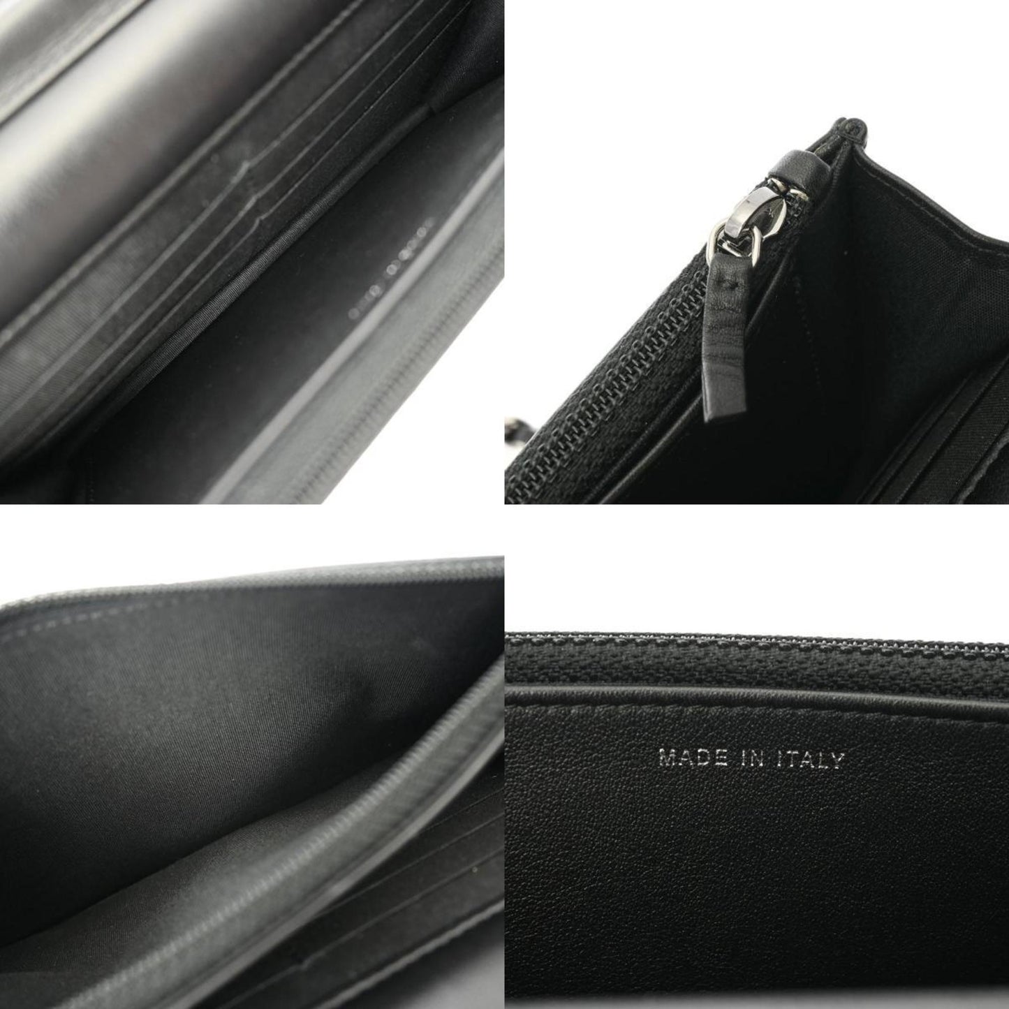 Chanel Sac Boy en cuir noir
