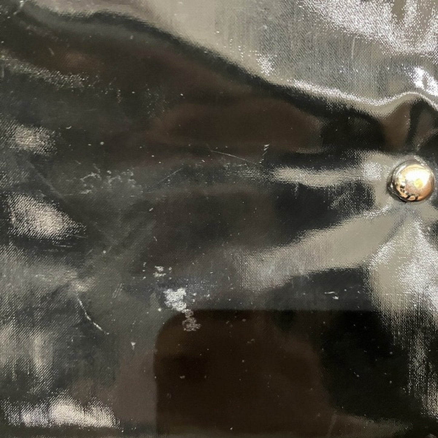 Chanel Sac La Pausa en vinyle noir