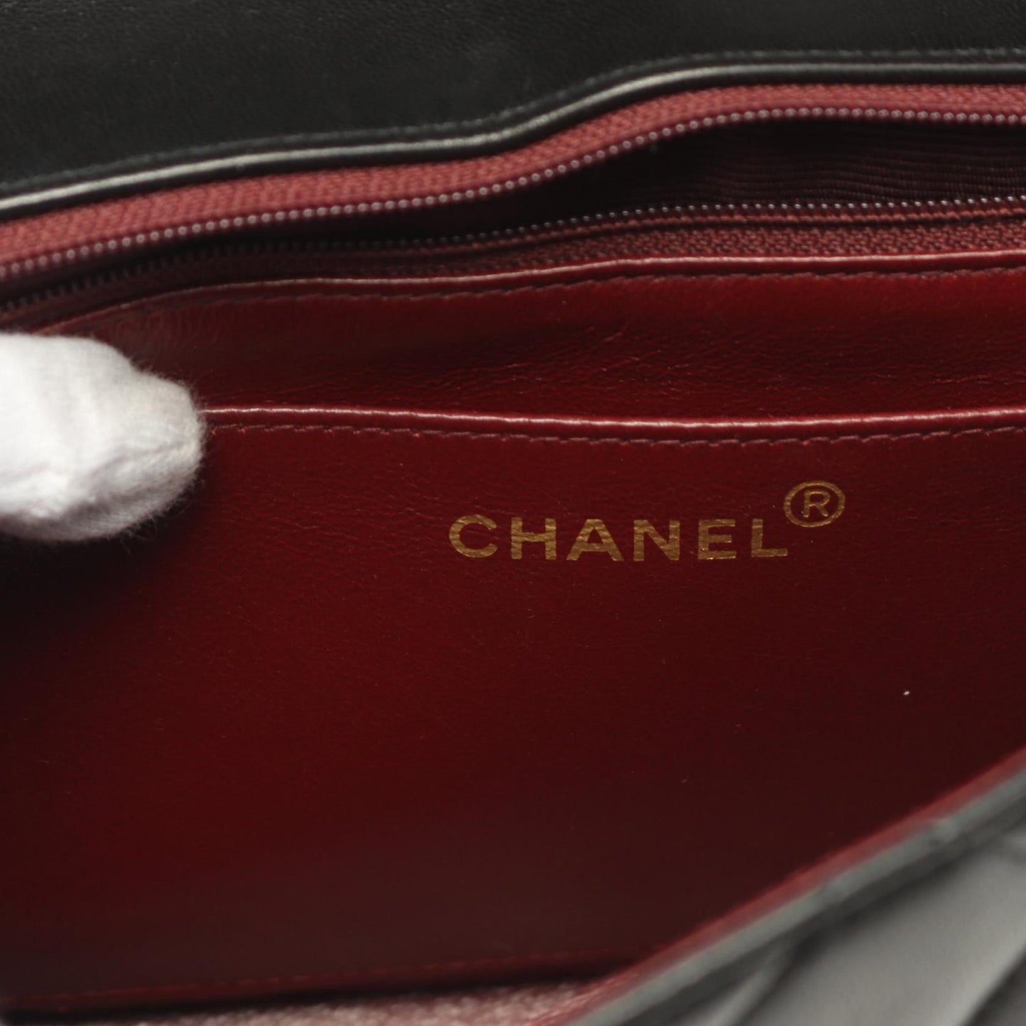 Chanel Sac Diana en cuir noir